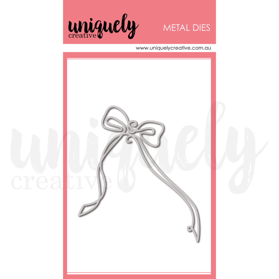 Uniquely Creative - Oh So Lovely - The Finishing Touch Bow Die - UCD2236
