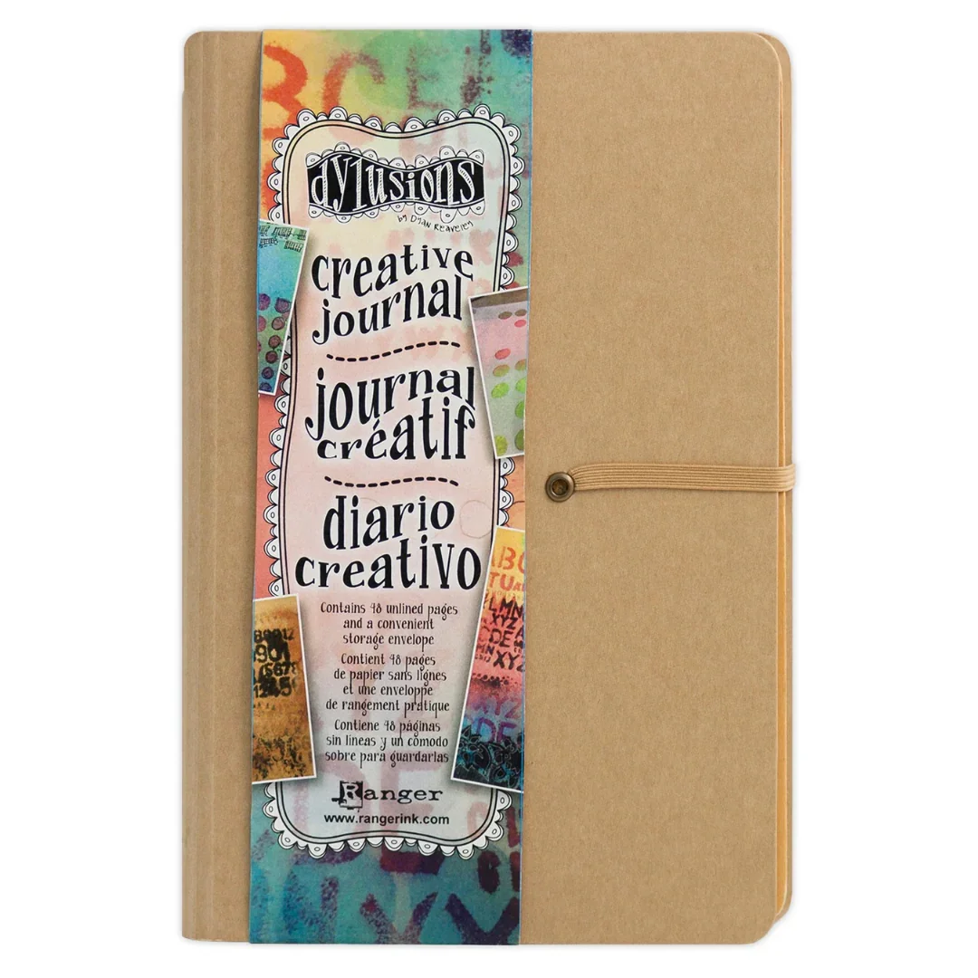 Dylusions - Creative Journal Small - Kraft - DYJ34117