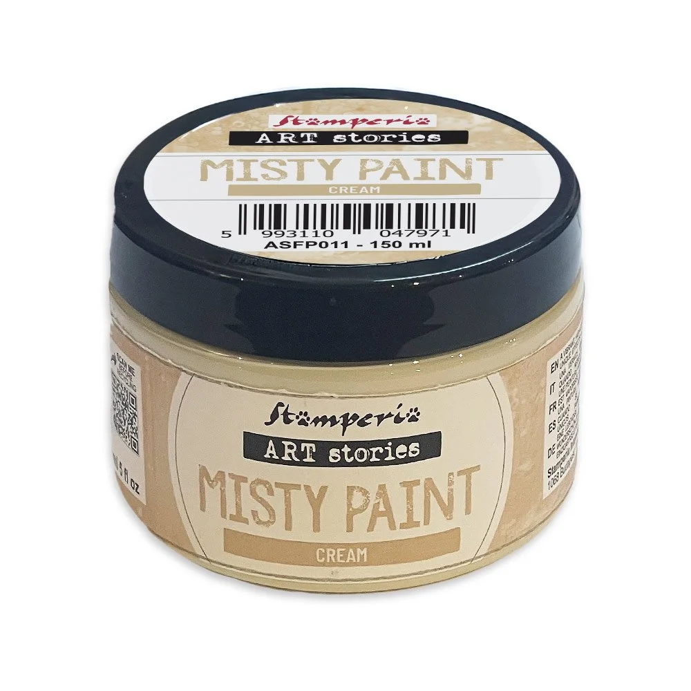 Stamperia - Art Stories - Misty Paint - 150ml - Cream - ASFP011