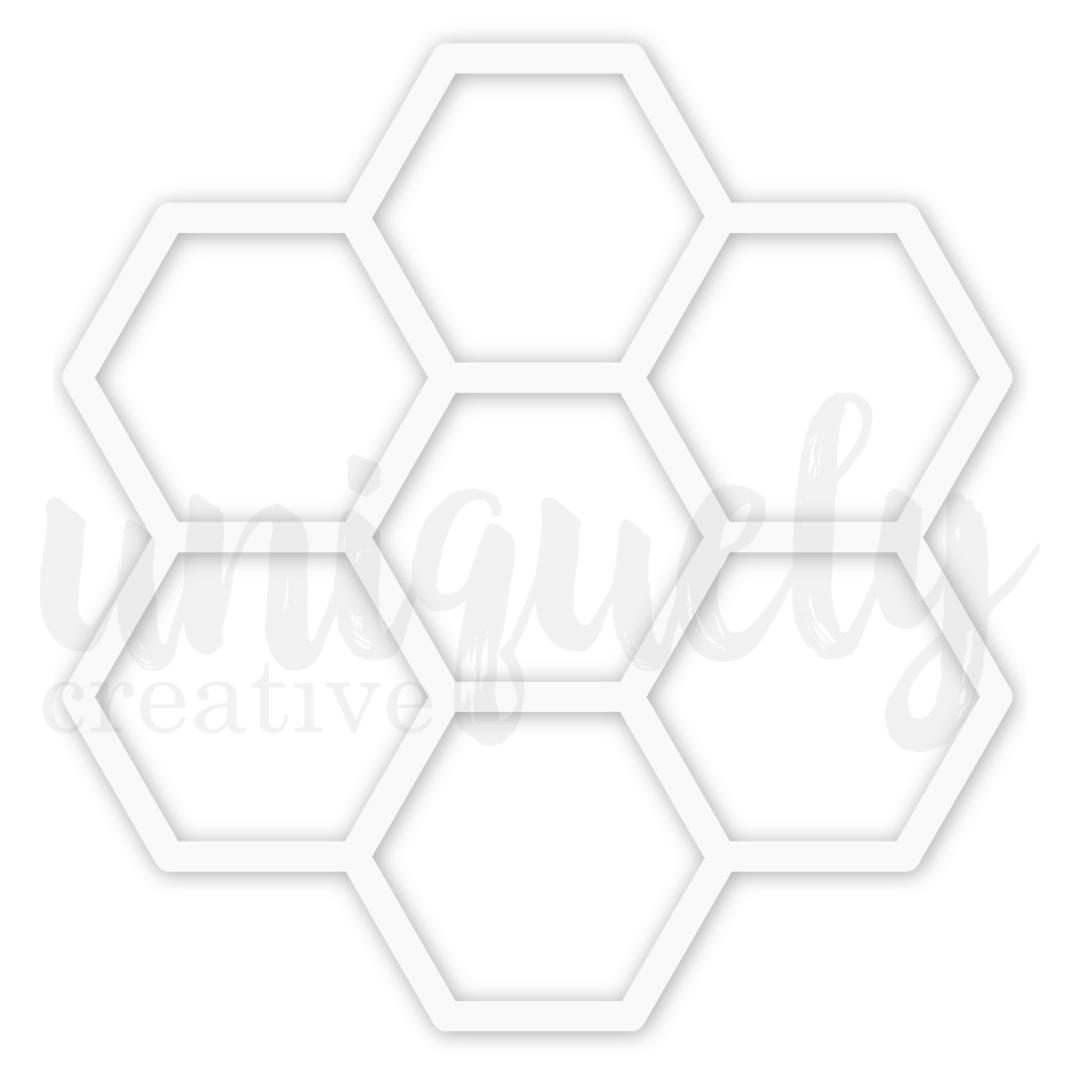 Uniquely Creative - Sweet as Honey - Honeycomb Overlay - UCE2235