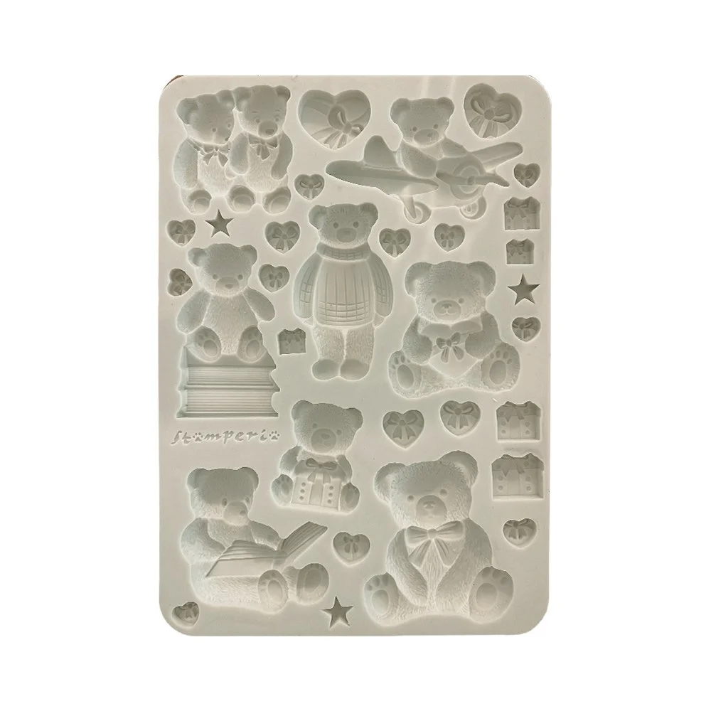PRE-ORDER :Stamperia - The Owls House - Teddy Bears - KACMA557