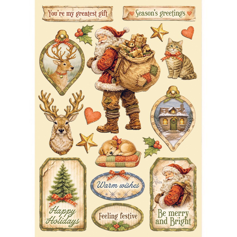 Stamperia - Silent Night - Wooden Shapes - KLSP205