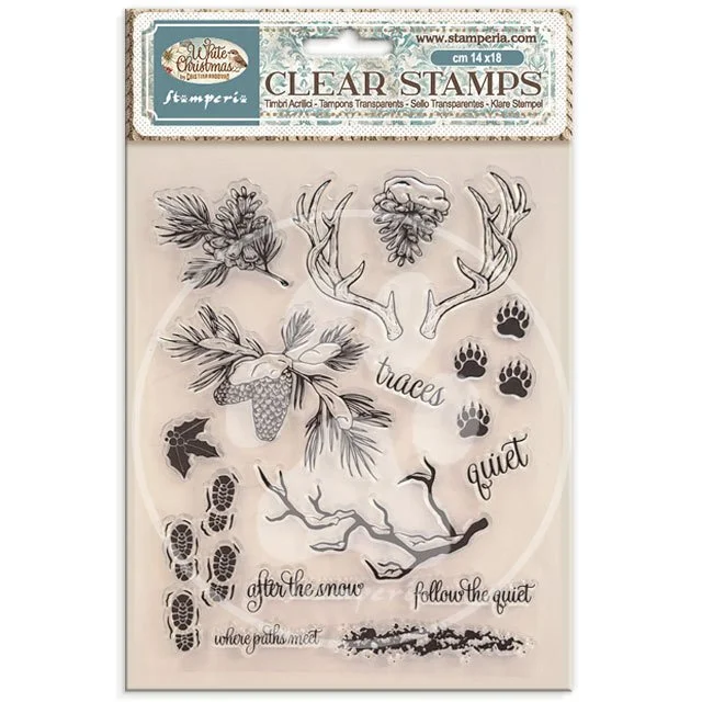 Stamperia - White Christmas - Stamp - WTK245