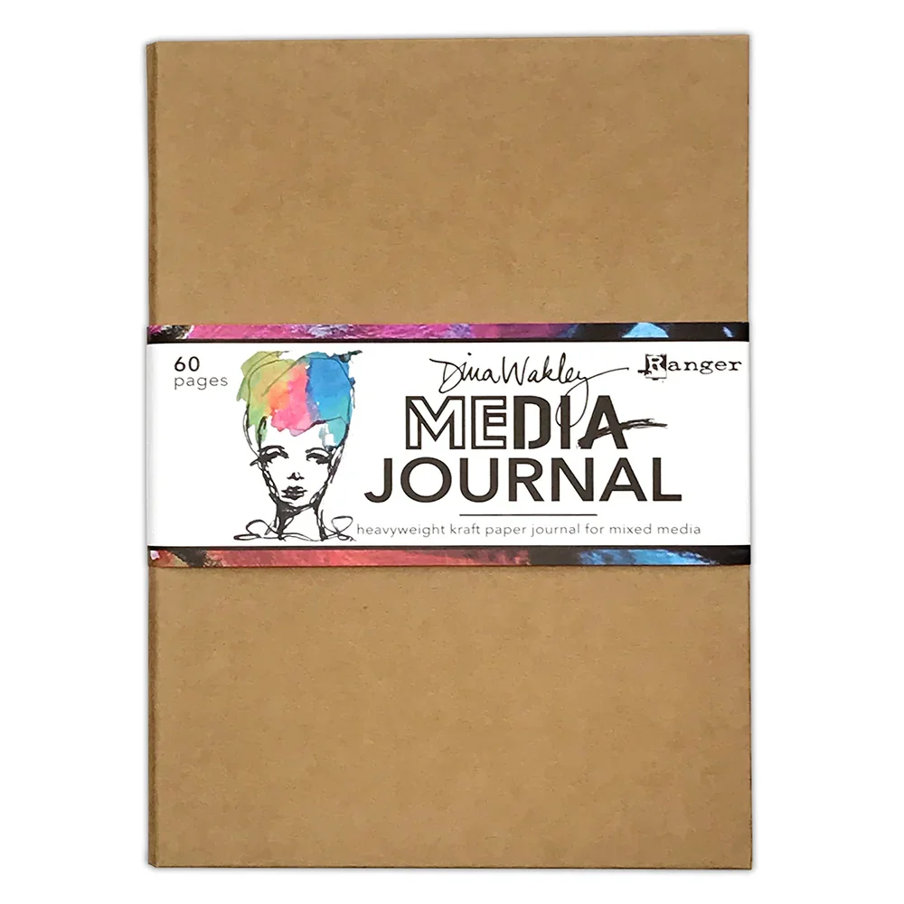 Dina Wakley - Media Journal Large - Kraft - MDJ80374