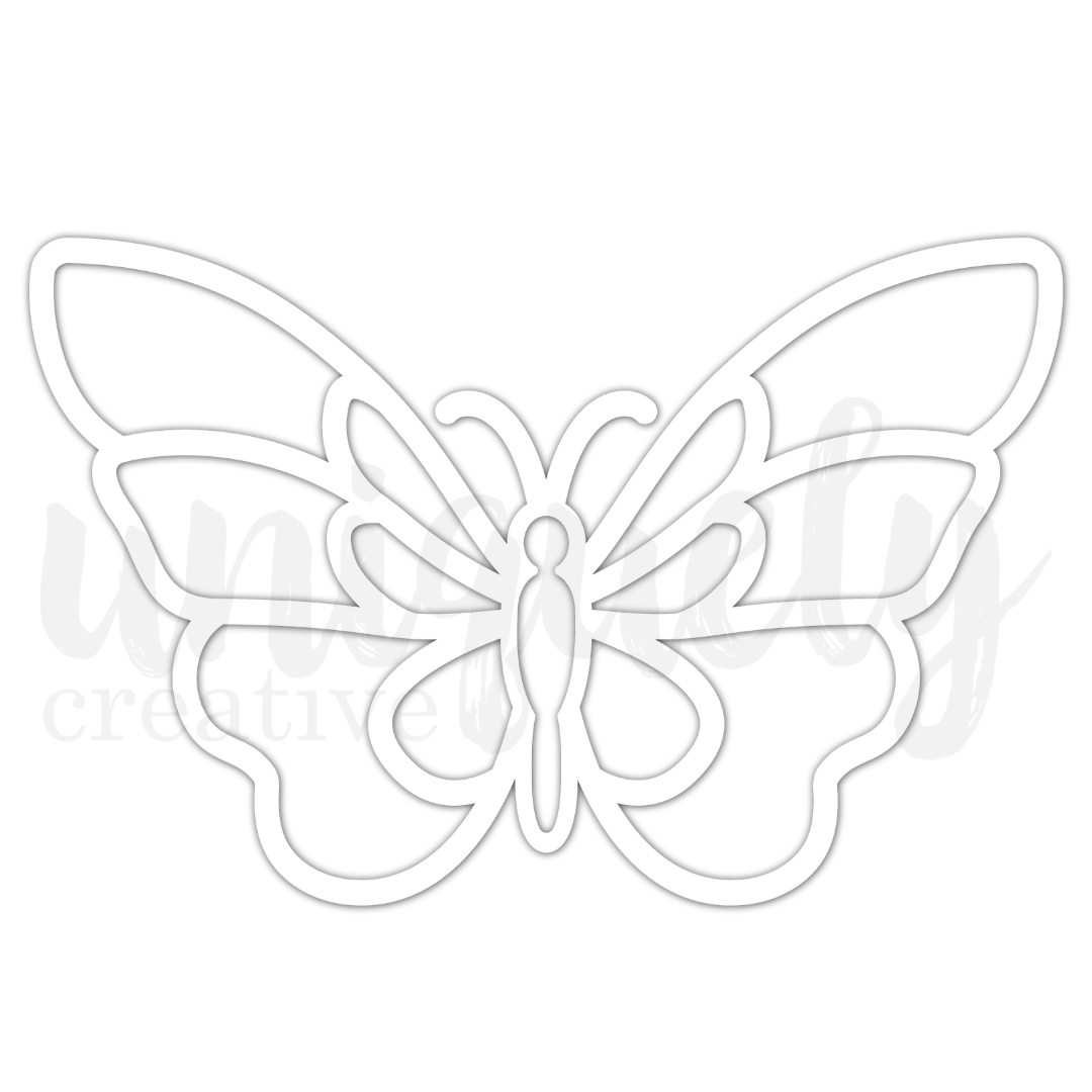 Uniquely Creative - Butterfly Overlay - UCE2186