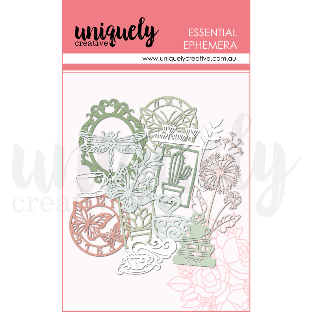 Uniquely Creative - Tea & Tranquility - Bloom & Brew Ephemera - UCE2204