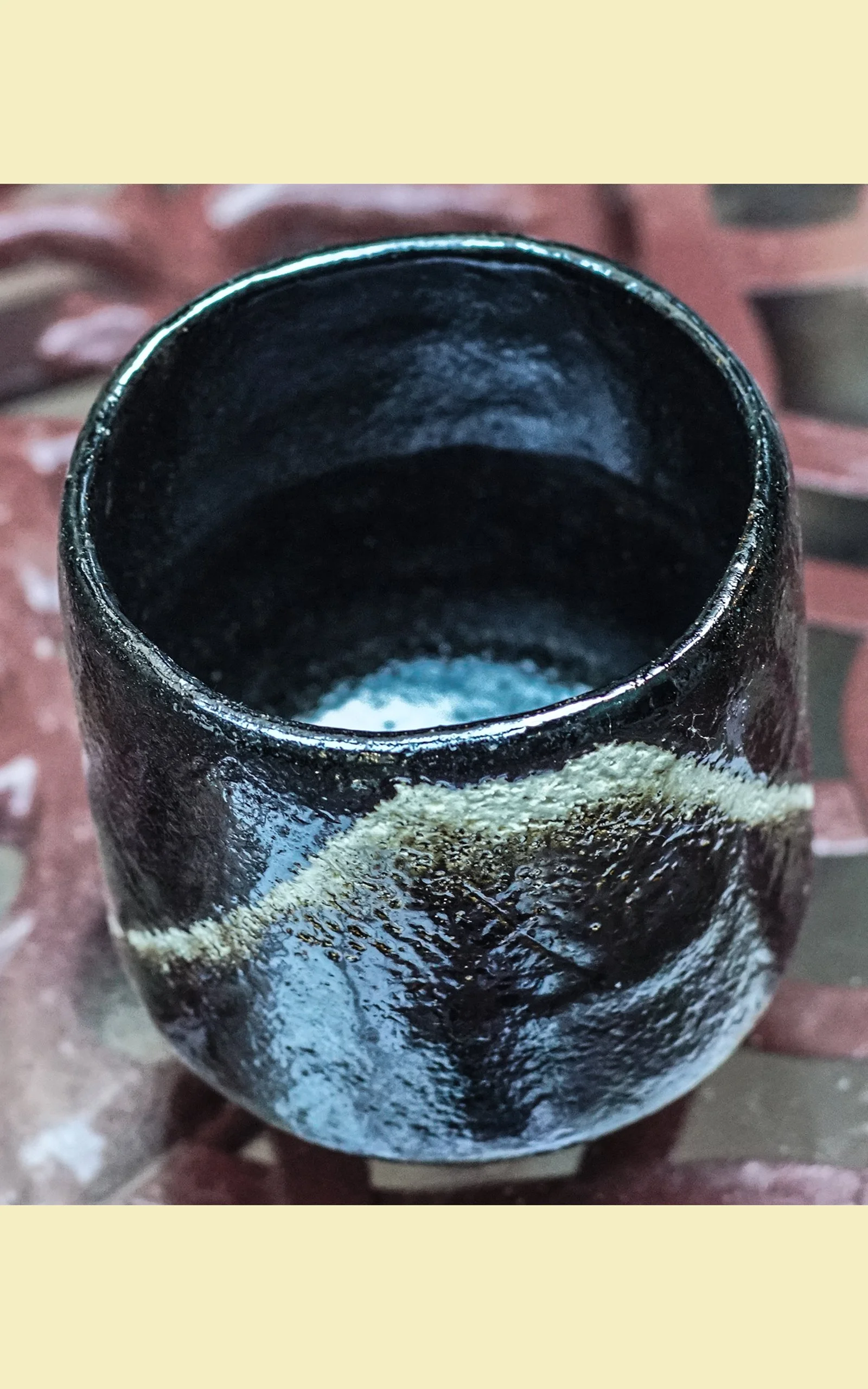 Bol japonais Chawan, cérémonie du thé matcha (6).JPG