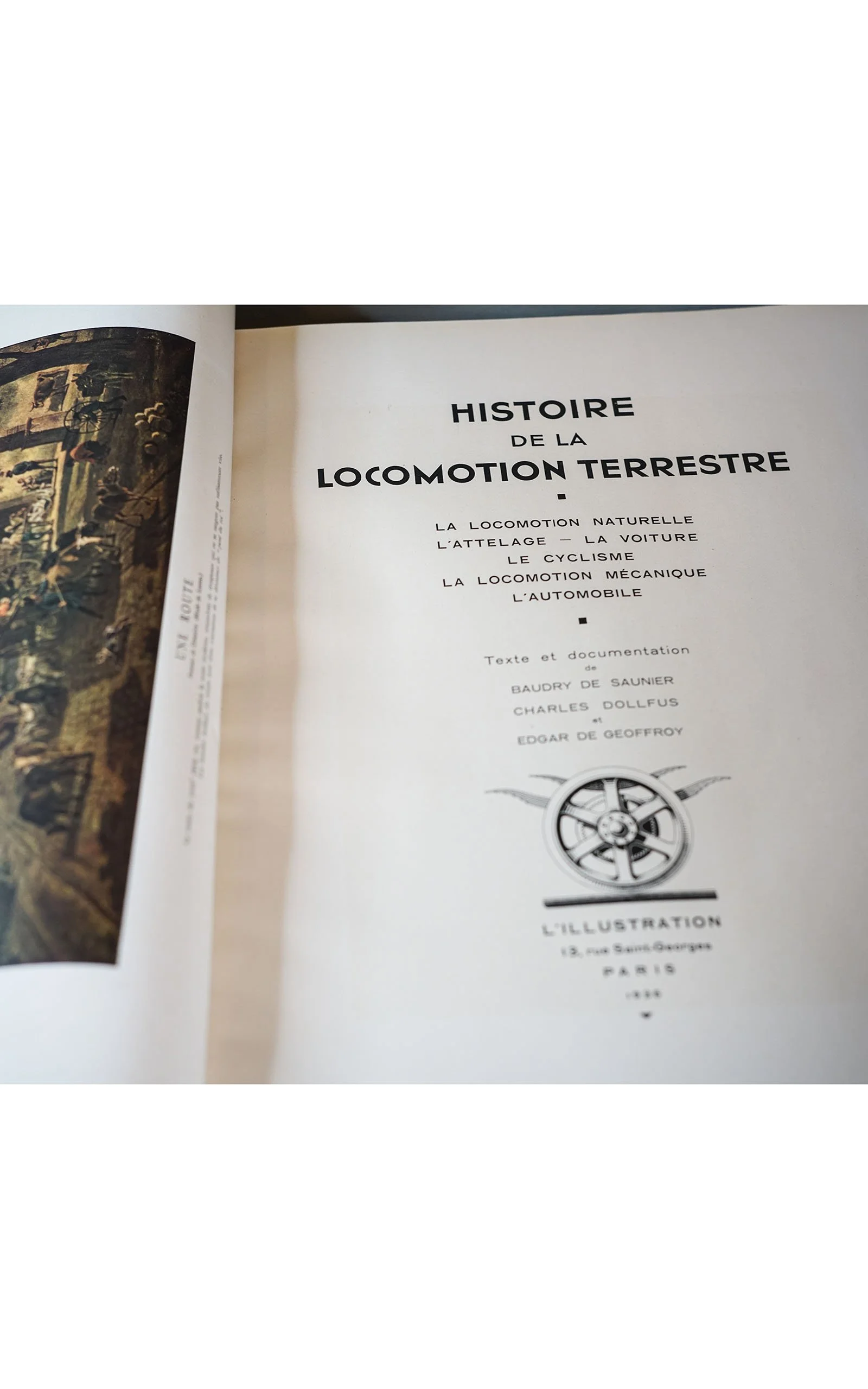 HISTOIRE DE LA LOCOMOTION TERRESTRE, L'Illustration, 2 Volumes (3).JPG