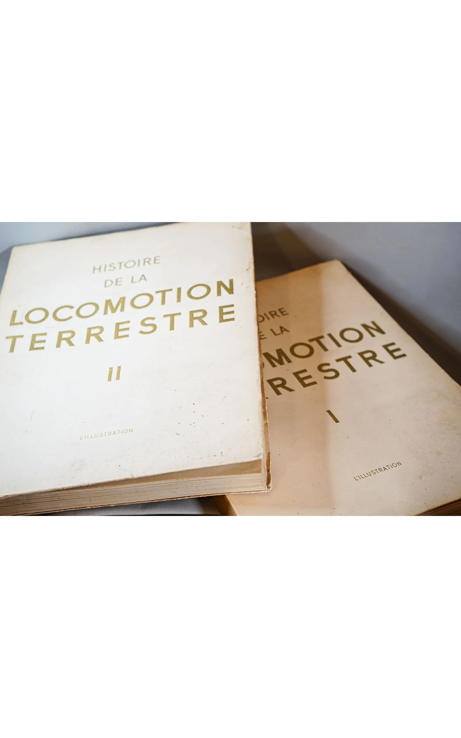 HISTOIRE DE LA LOCOMOTION TERRESTRE, L'Illustration, 2 Volumes (2).JPG