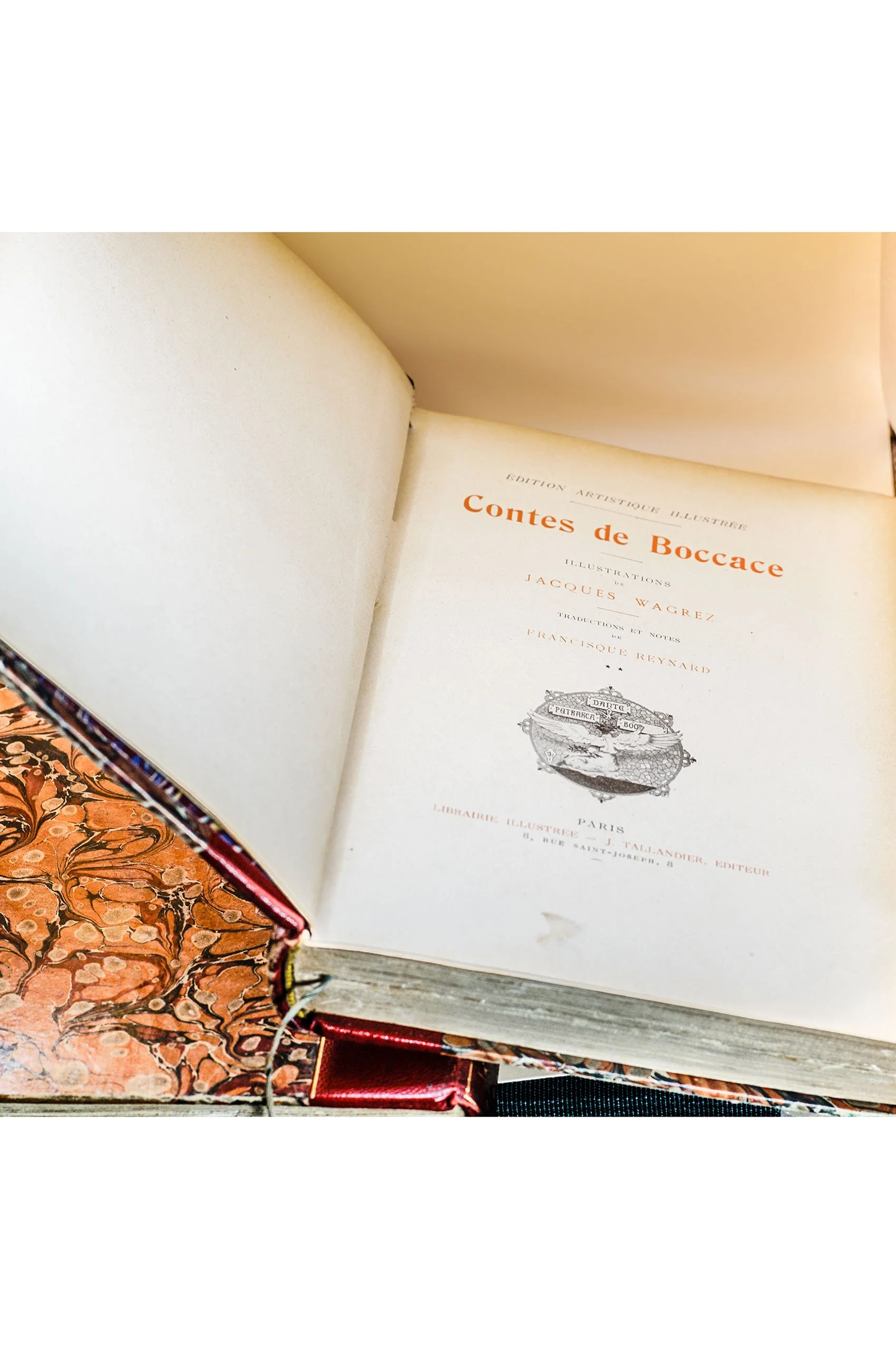 BOCCACE, Contes de BOCCACE, Curiosa, 3 tomes, édition luxe, nc (4).JPG