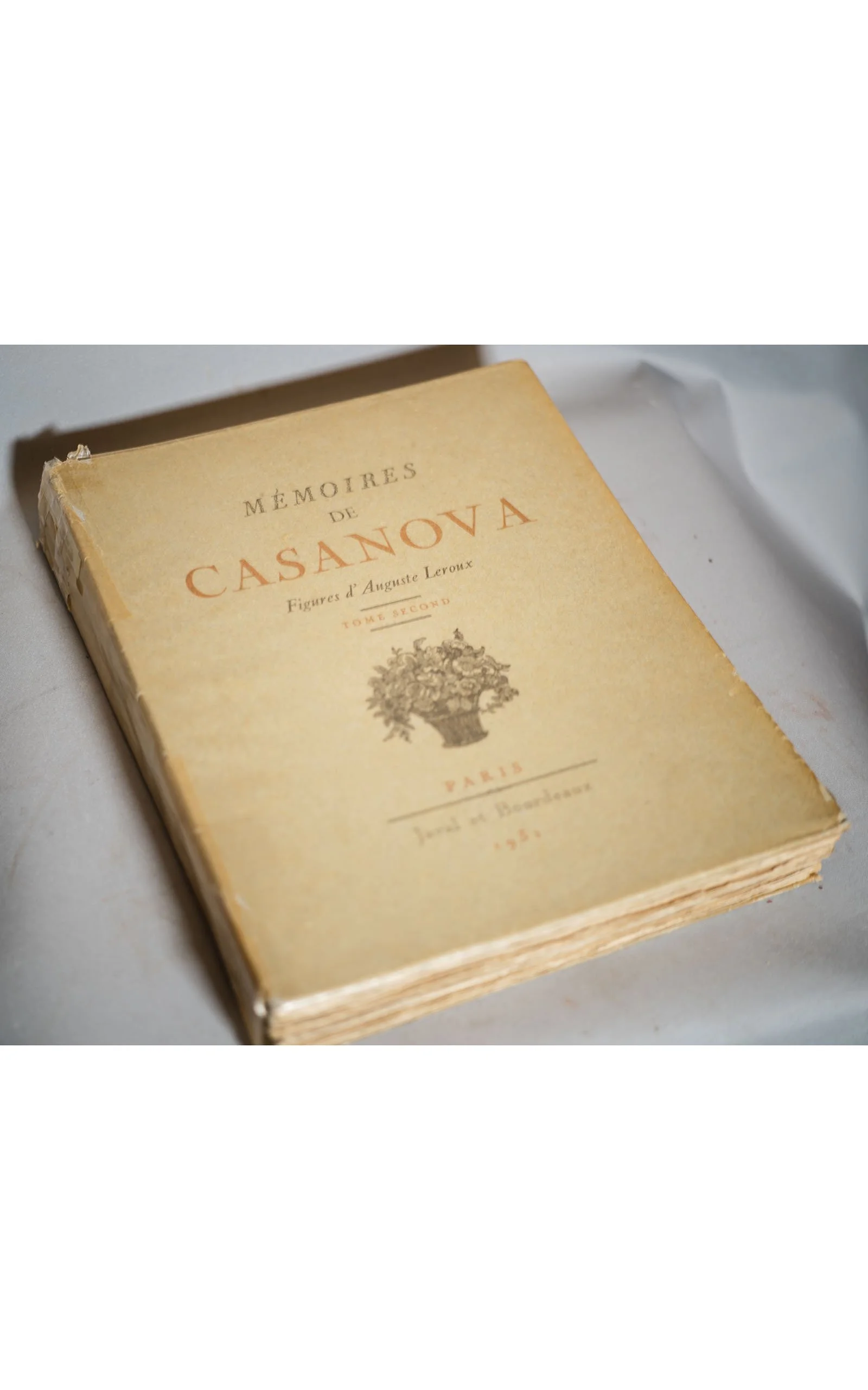 MEMOIRES DE CASANOVA, 10 volumes, complet; illustration Figures d'Auguste LEROUX (2).JPG