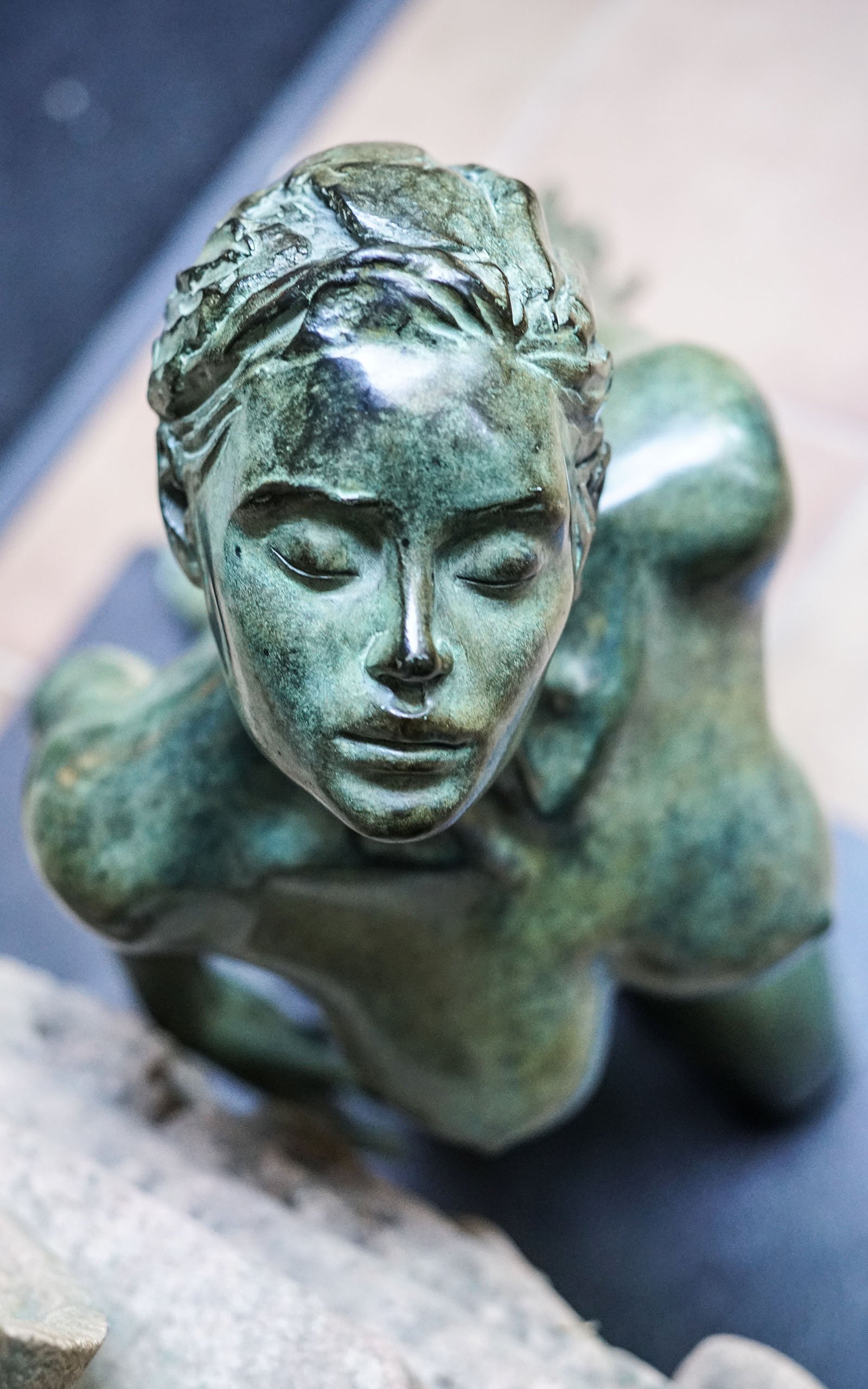 DEVILLE-CHABROLLE Marie-Paule,  L'envolée belle Bronze (3).JPG