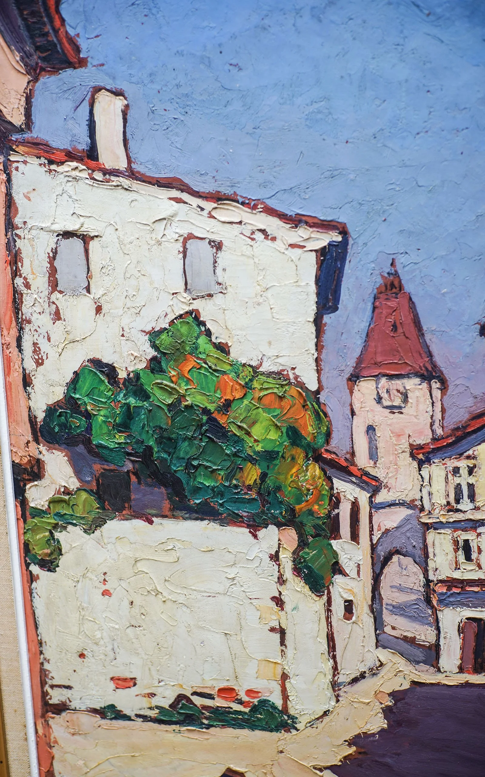 Pierre MOLINIER, Ruelle dans un village (5).JPG