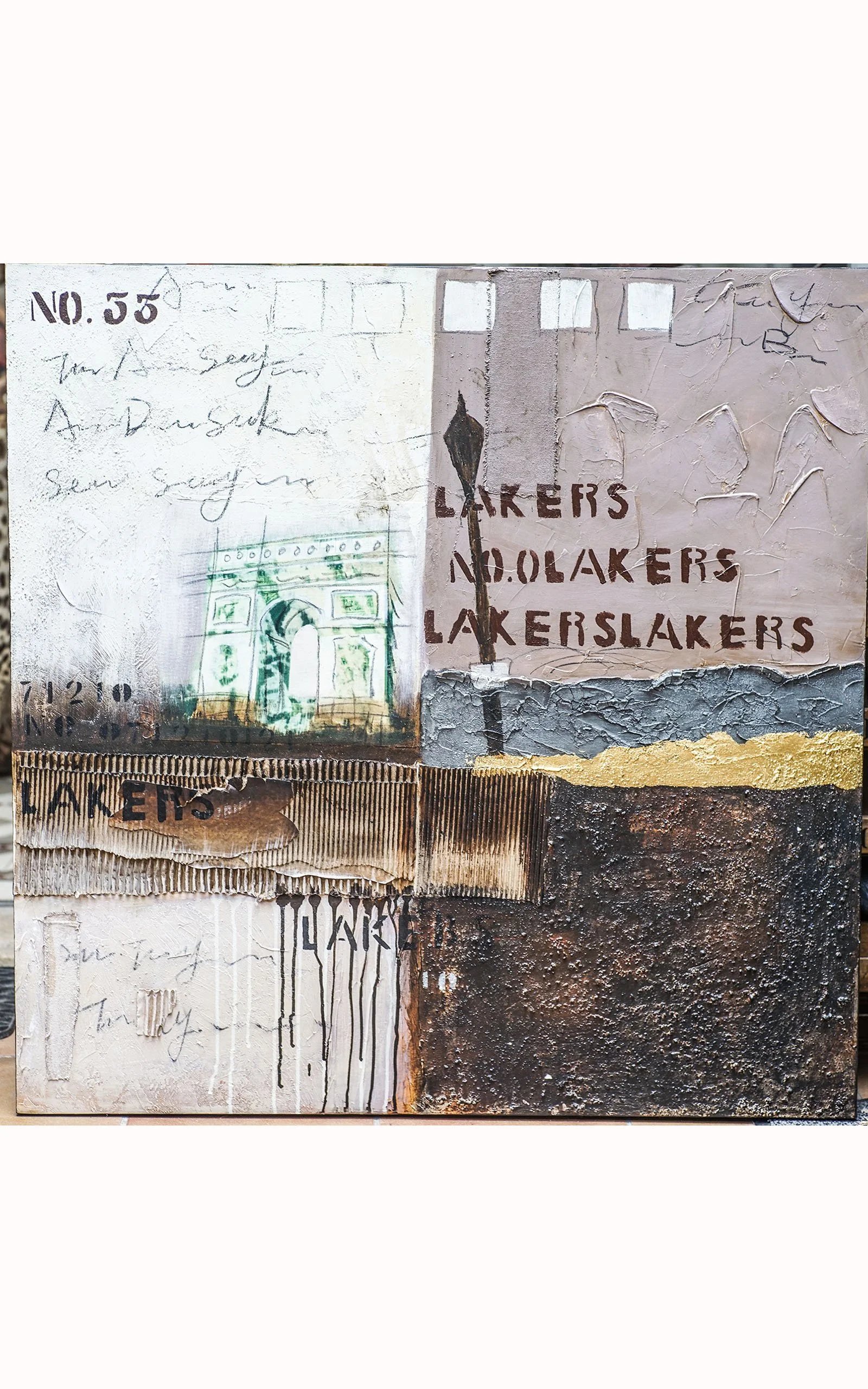 Art contemporain  LAKERS (1).JPG