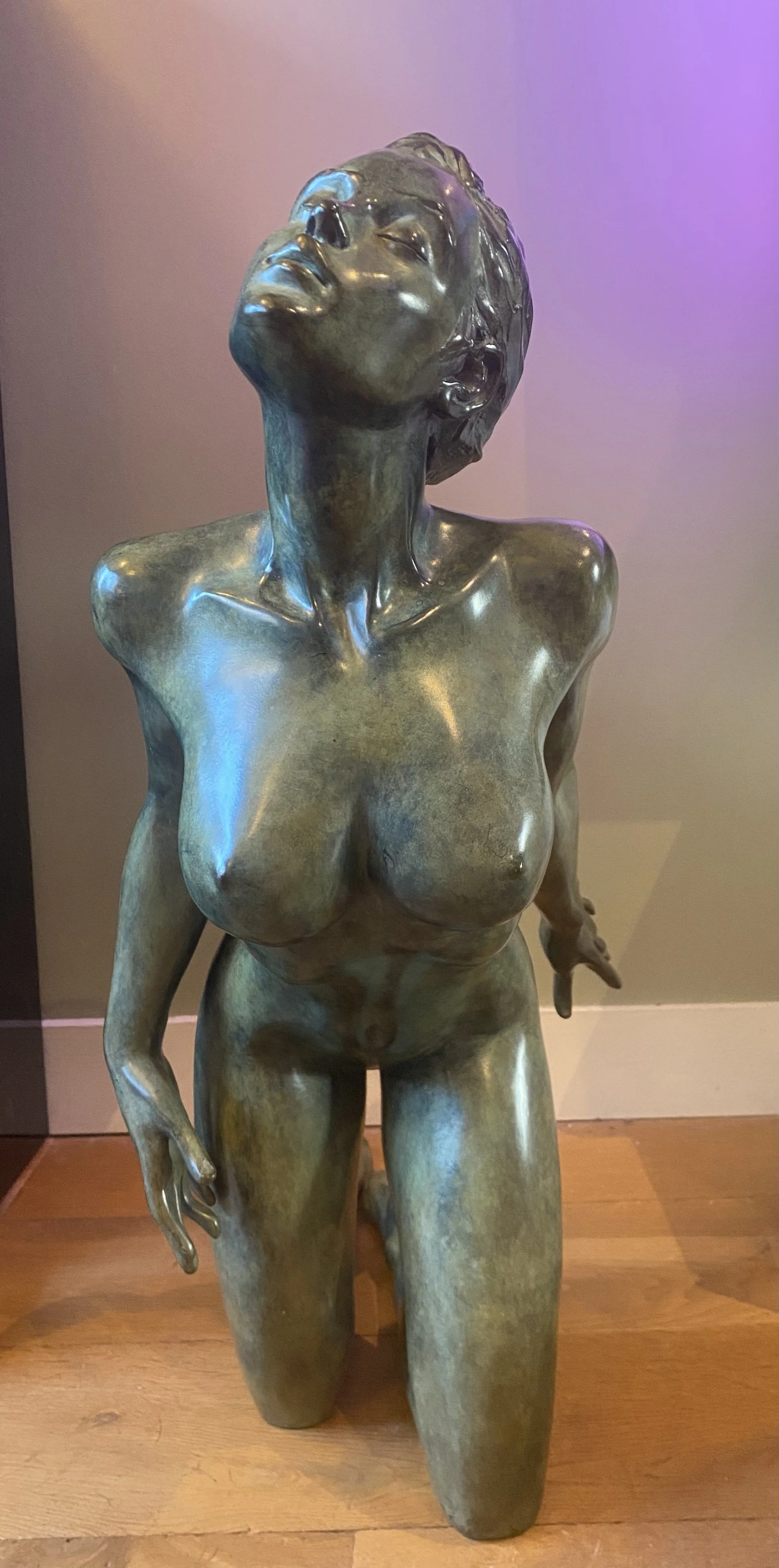 DEVILLE-CHABROLLE Marie-Paule, " L'envolée belle" Bronze