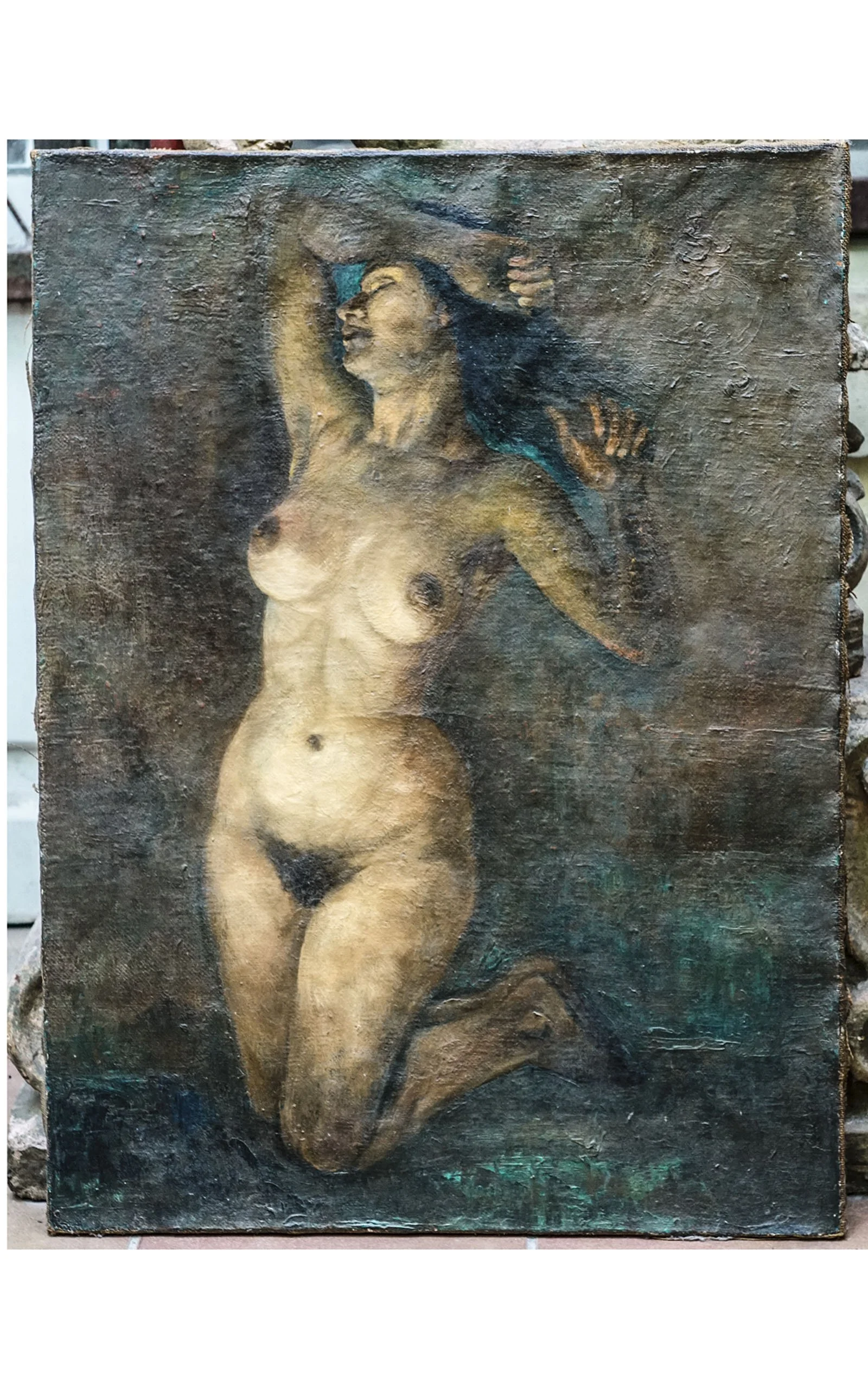 NU Huile sur toile