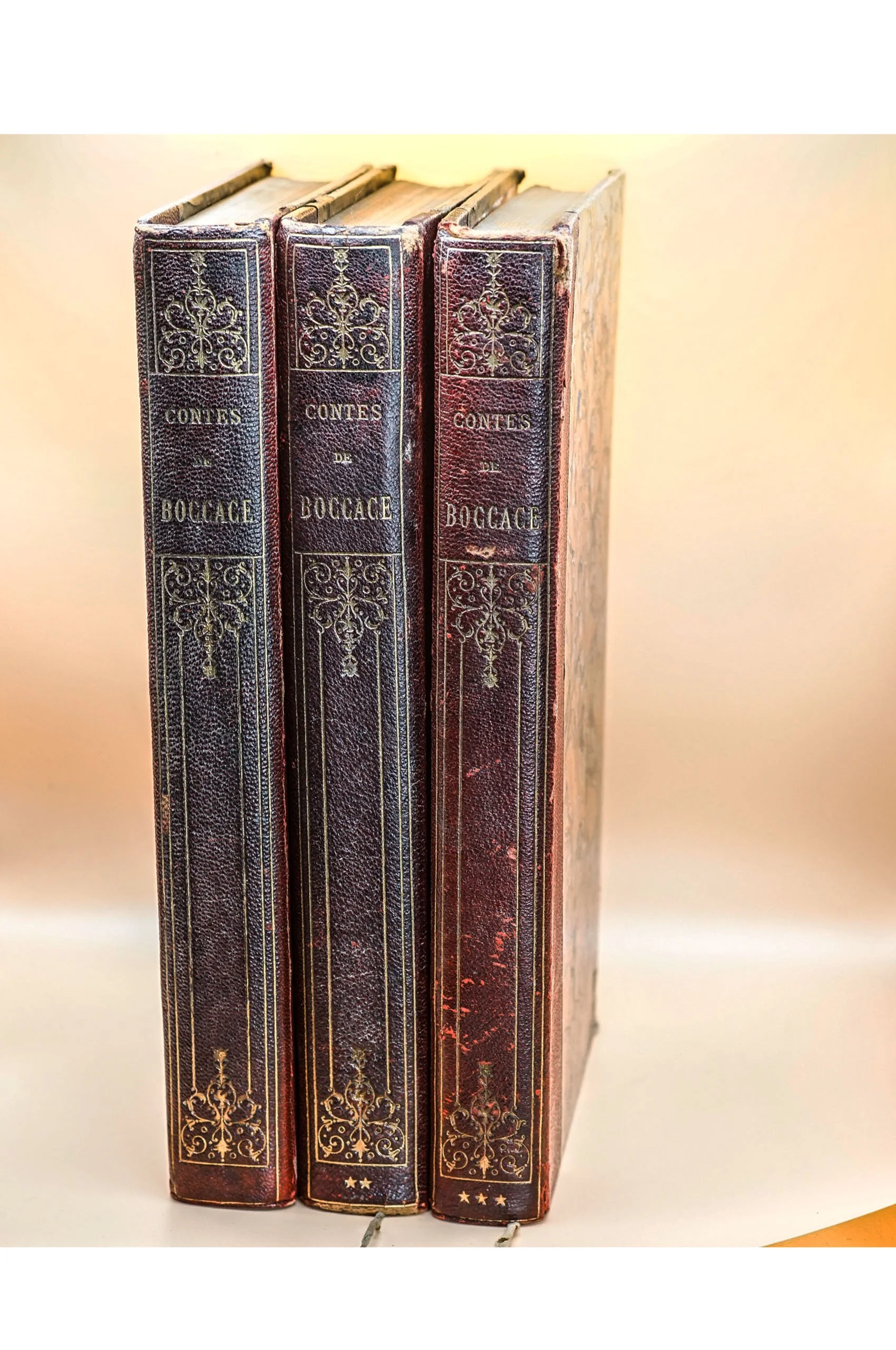 BOCCACE, "Contes de BOCCACE", Curiosa, 3 tomes, édition luxe, nc