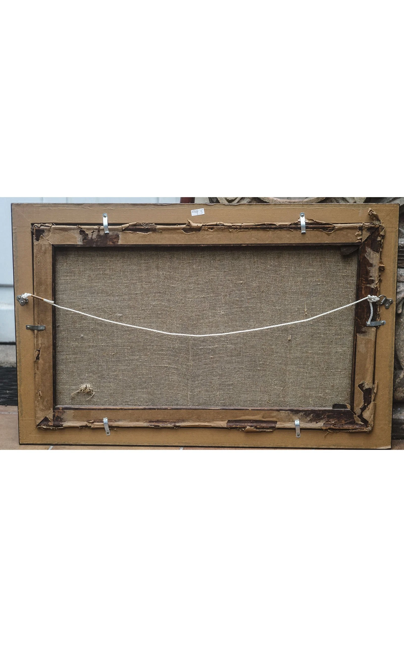 École française XIXème, Jeté de roses, H.S.T (4).JPG