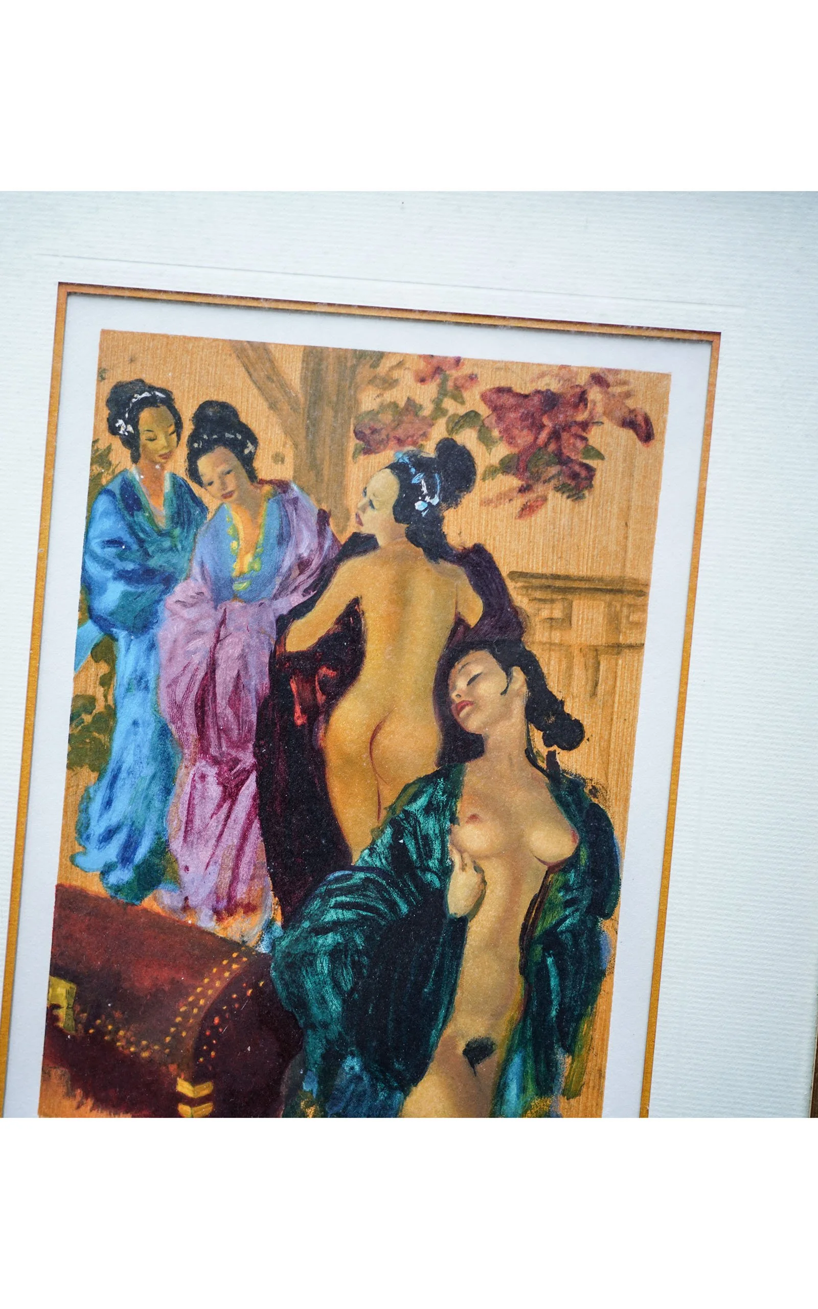 BRENOT Raymond, Quatre illustrations de La Chair comme tapis de prière (12).JPG