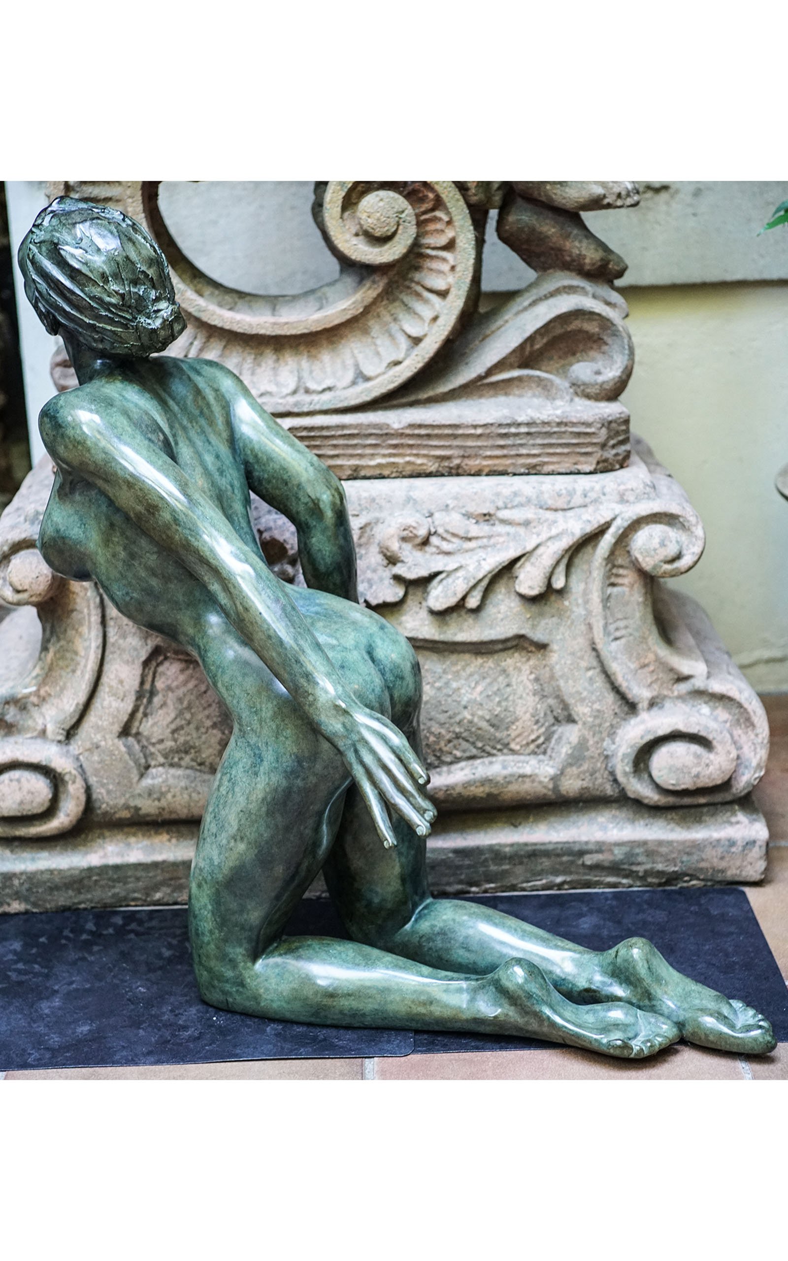 DEVILLE-CHABROLLE Marie-Paule,  L'envolée belle Bronze (6).JPG