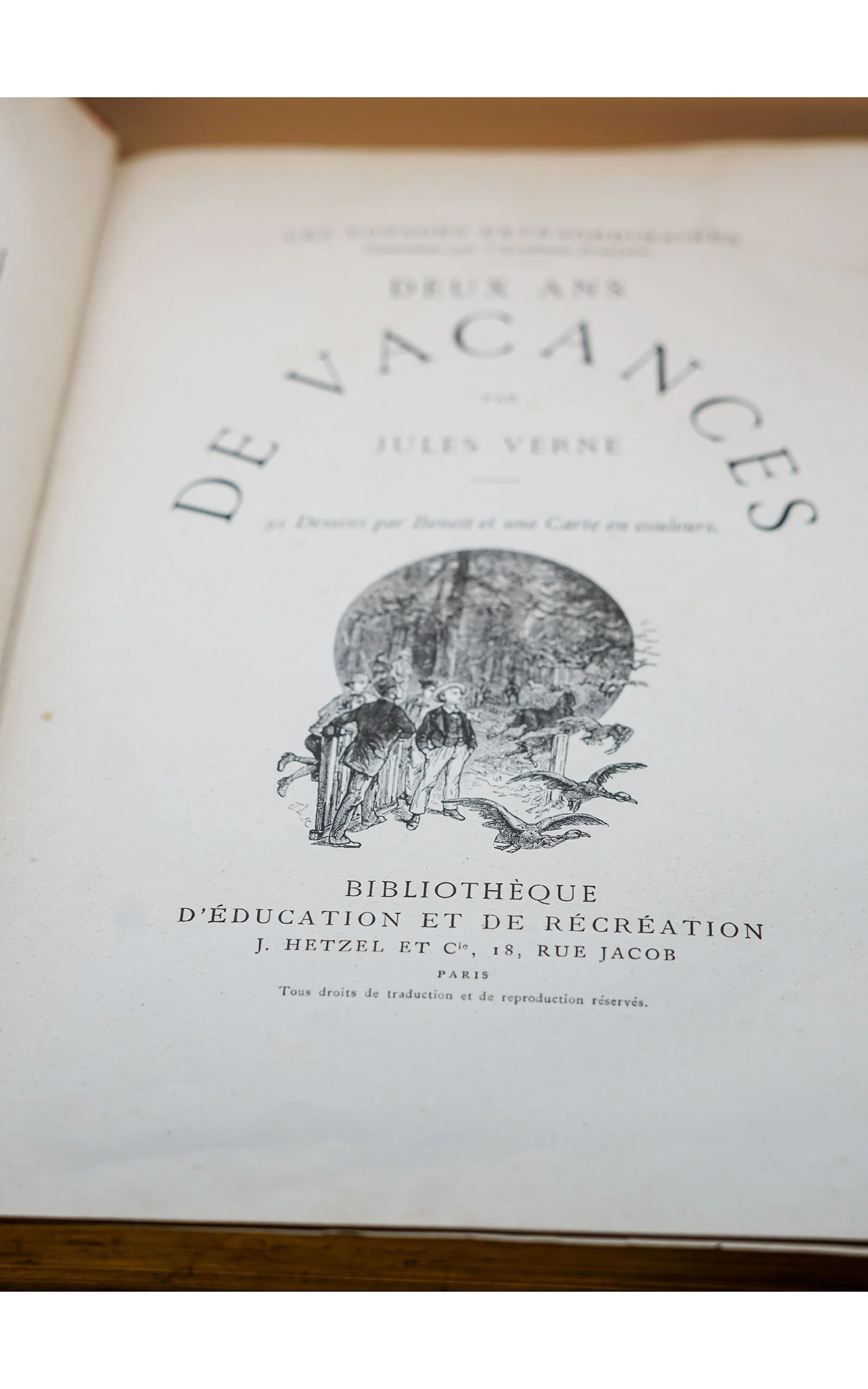 Jules VERNE, Deux ans de vacances, Edition HETZEL (2).JPG