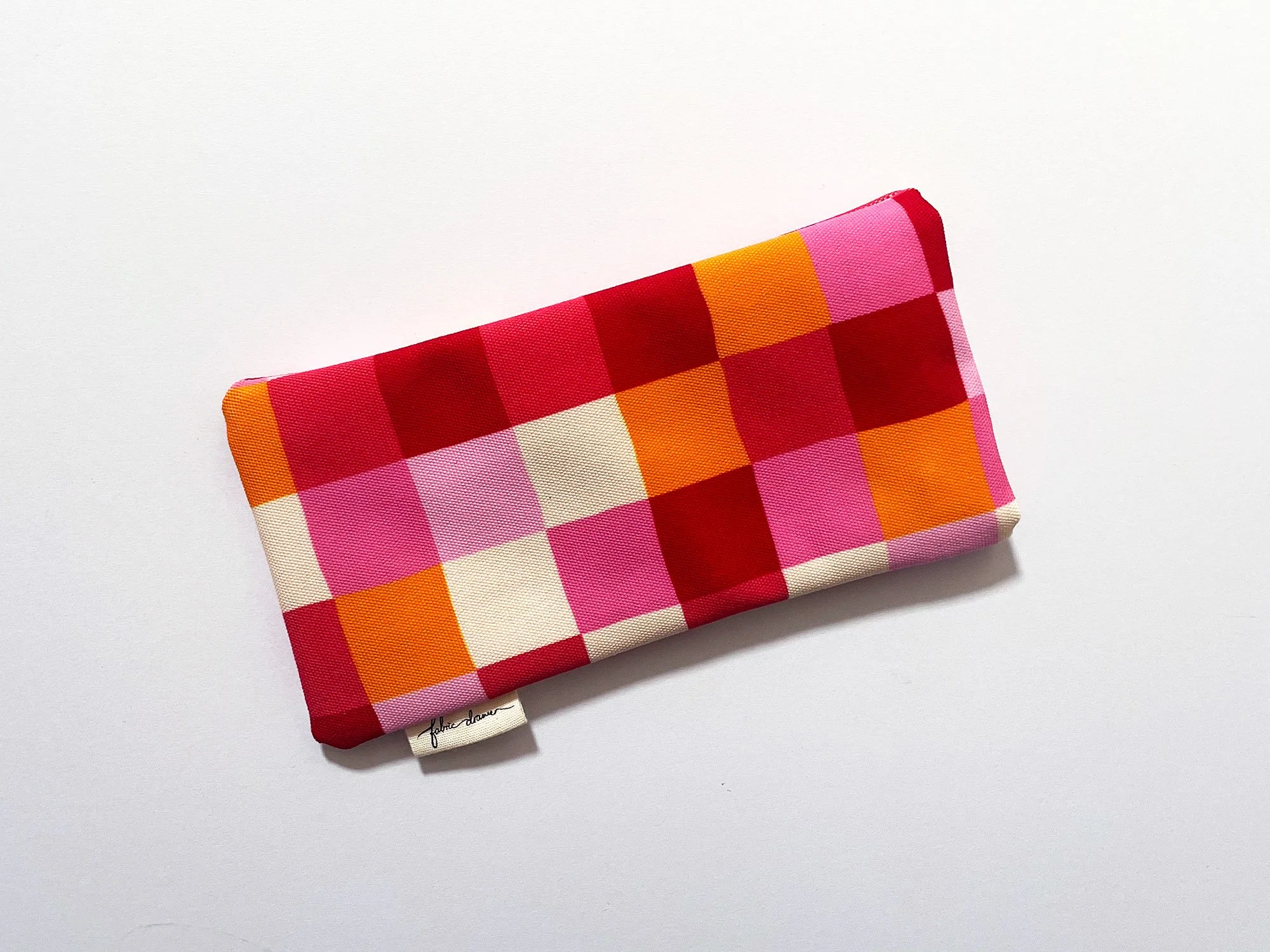 Sunglasses/Glasses Pouch: Picnic (Red)