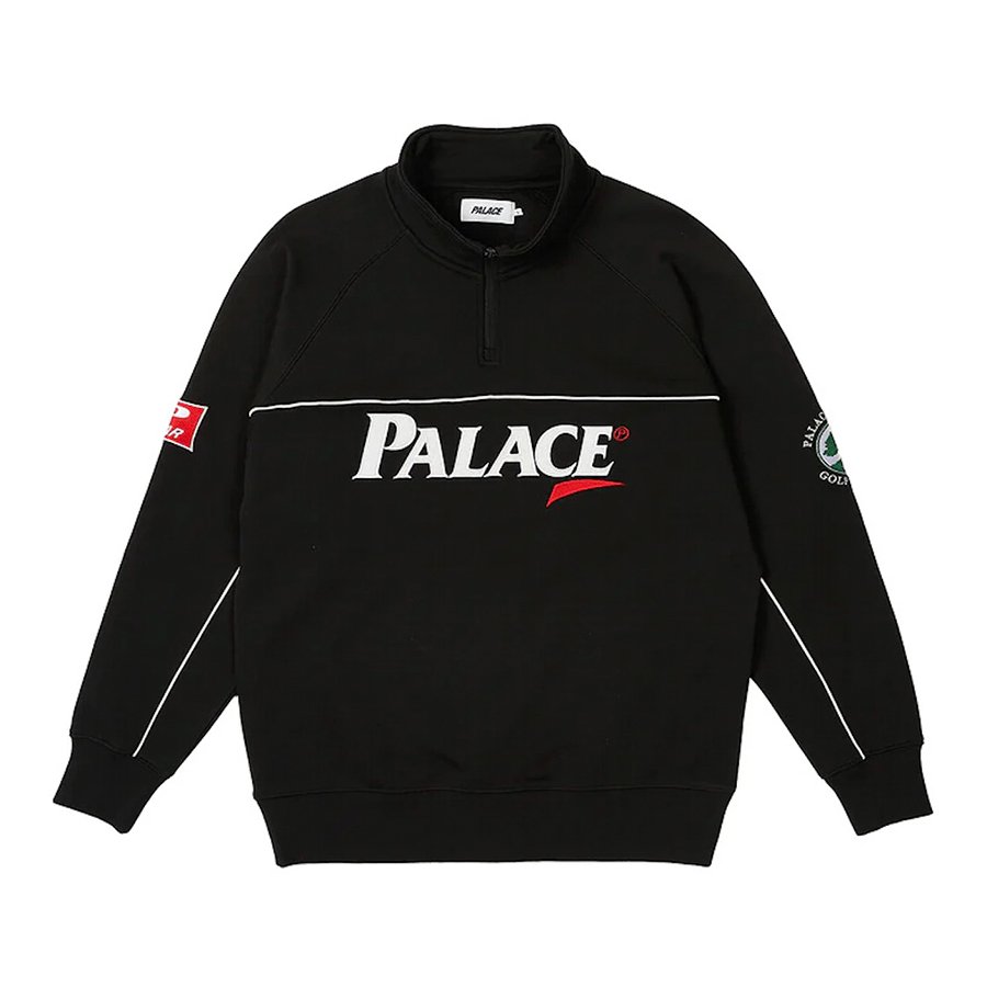 Palace - Par 1/4 Zip Funnel Sweat — Club72 Golf