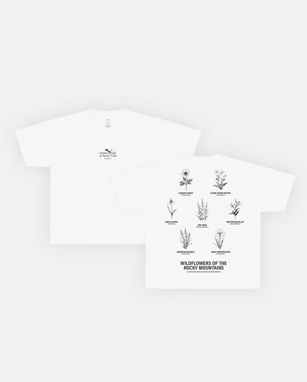 GGNC x Puma – Wildflowers of the Rocky Mountains Tee