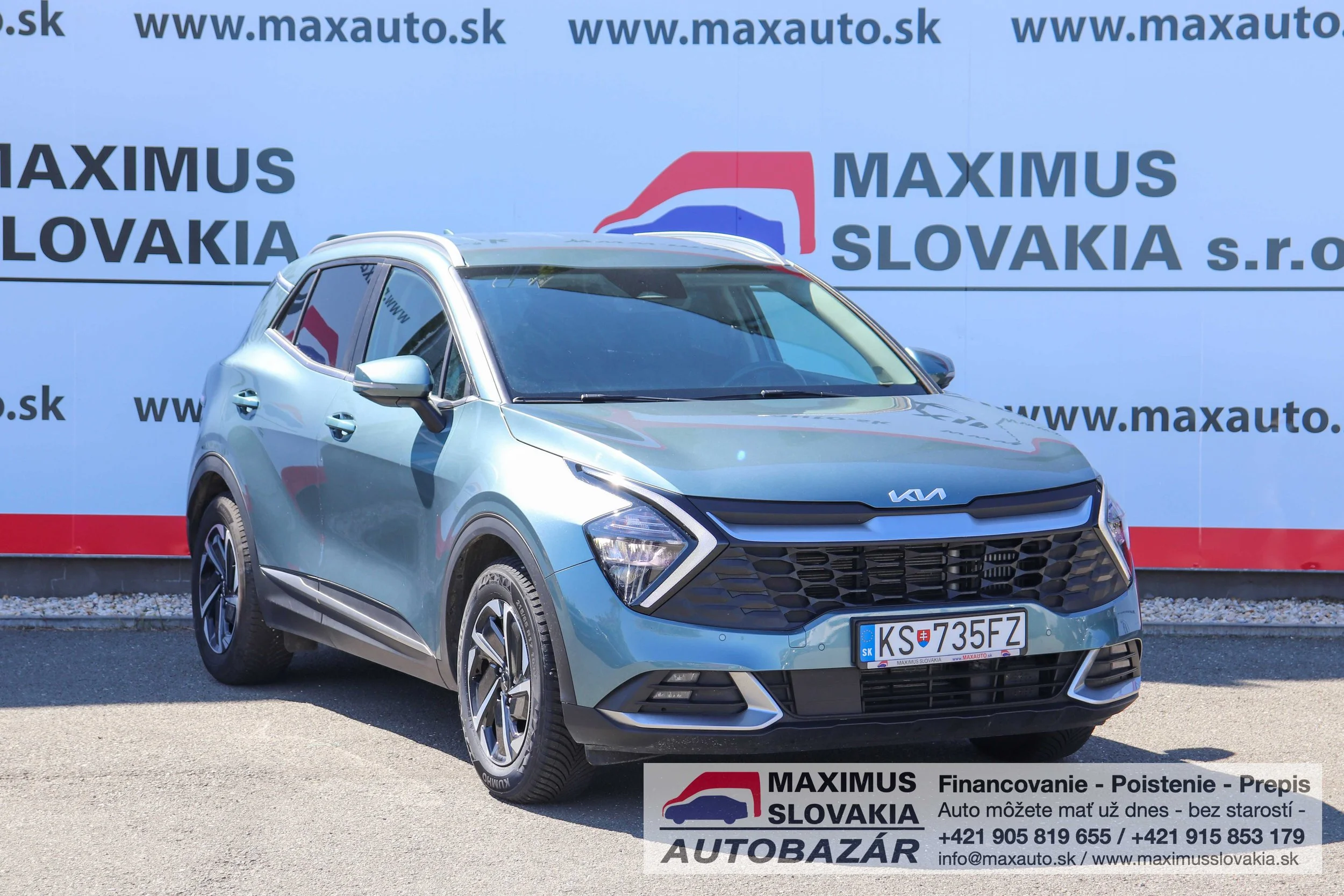 Kia Sportage 1.6 T-GDi Hybrid 230 Gold | 2022 | Serviska | Virtuálny kokpit | Automat