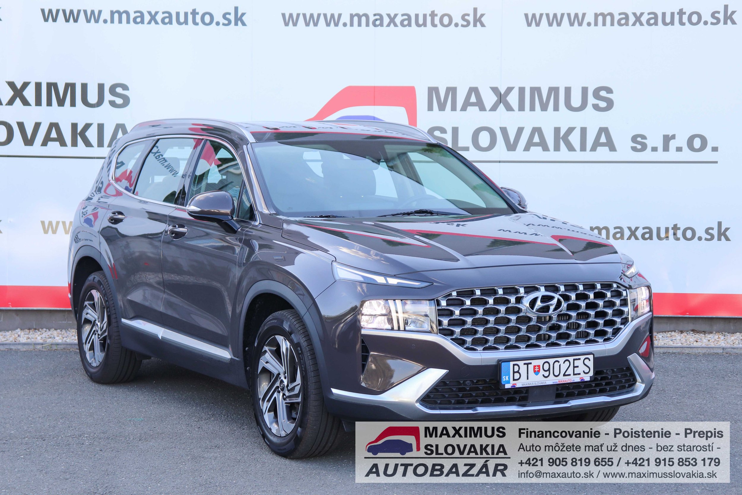 Hyundai Santa Fe 2.2 CRDi Premium 4×4 A/T | 2022 | 7 miest | 1. majiteľ SR | Serviska