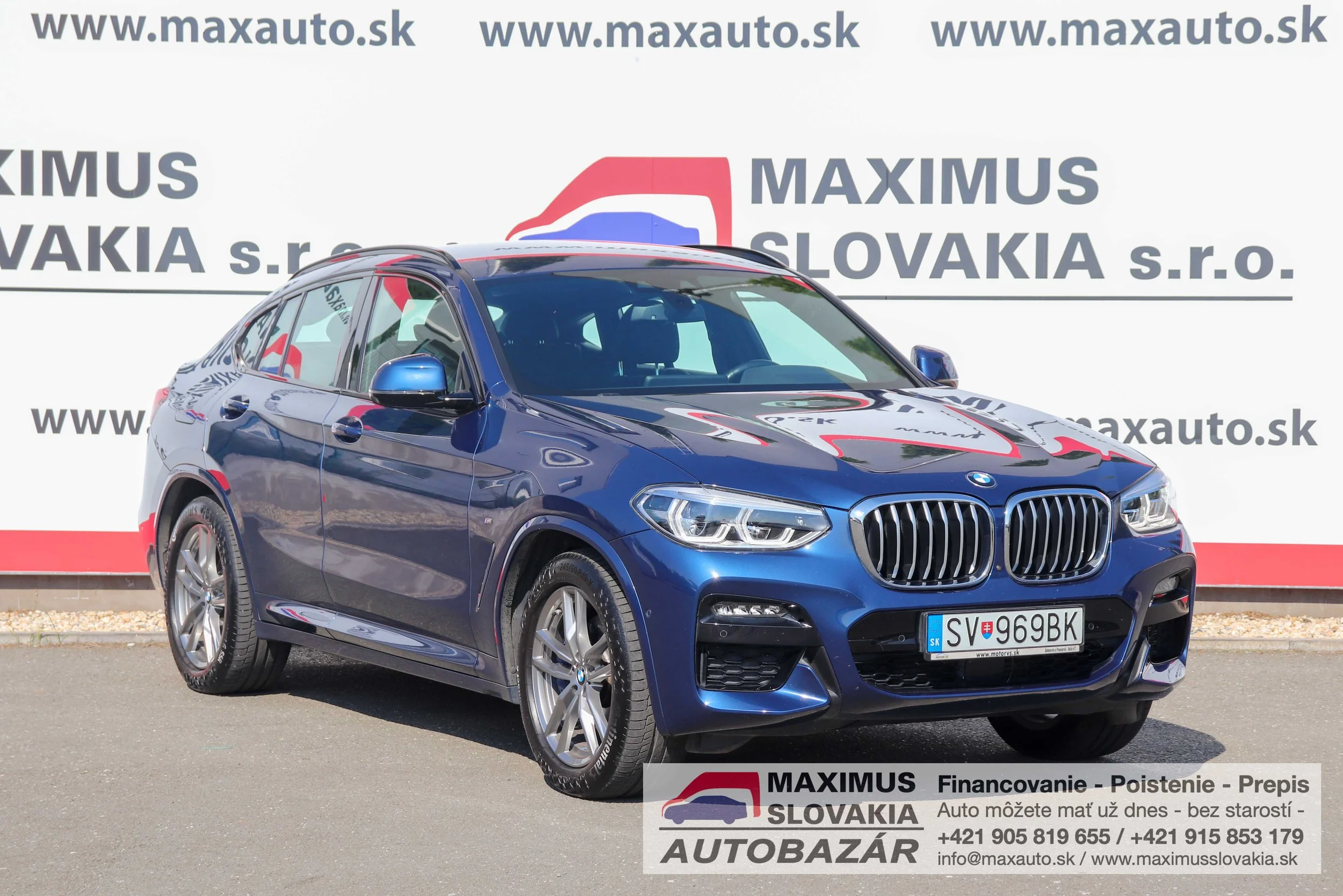 BMW X4 xDrive30d M Sport | 2020 | 265 PS | 1. majiteľ SR | Serviska | 97 tis. km