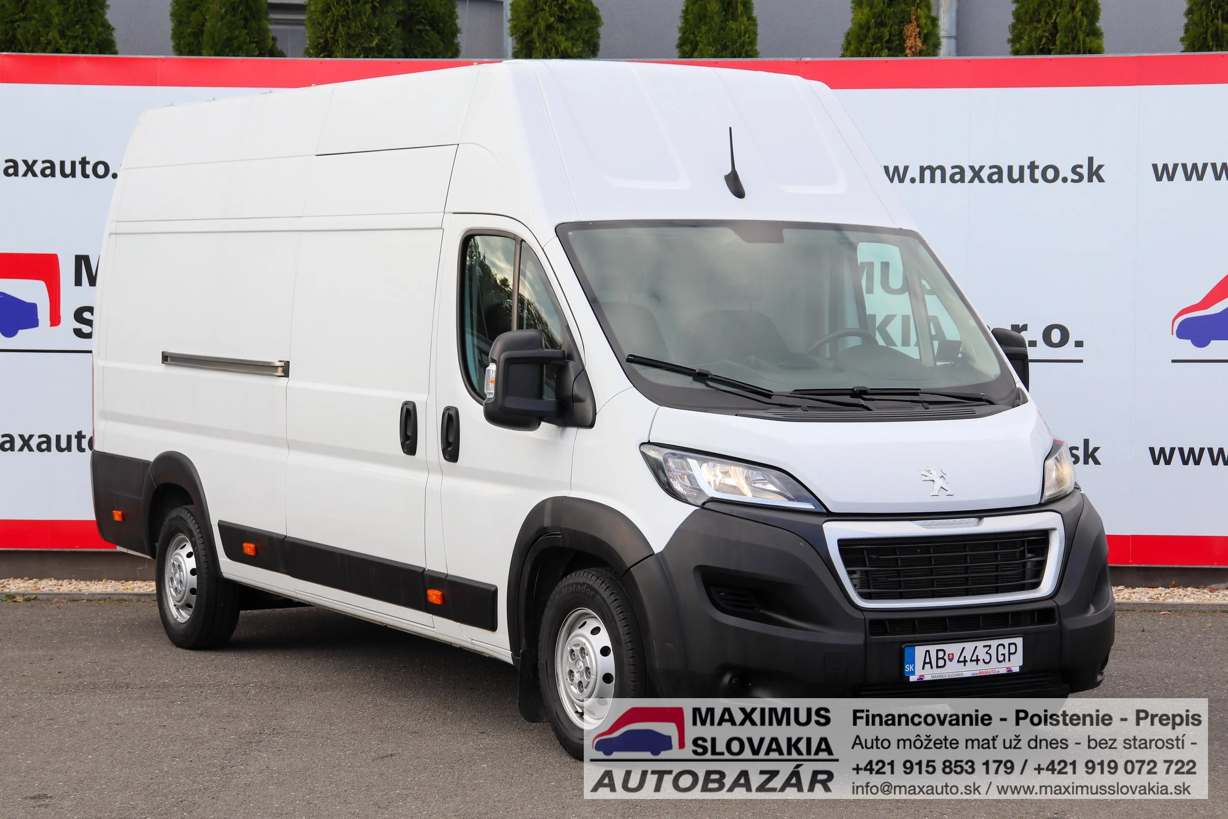 Peugeot Boxer 435 L4H3 2.2 BlueHDi 165 | 2021 | 1. majiteľ SR | Kamera | Odpočet DPH