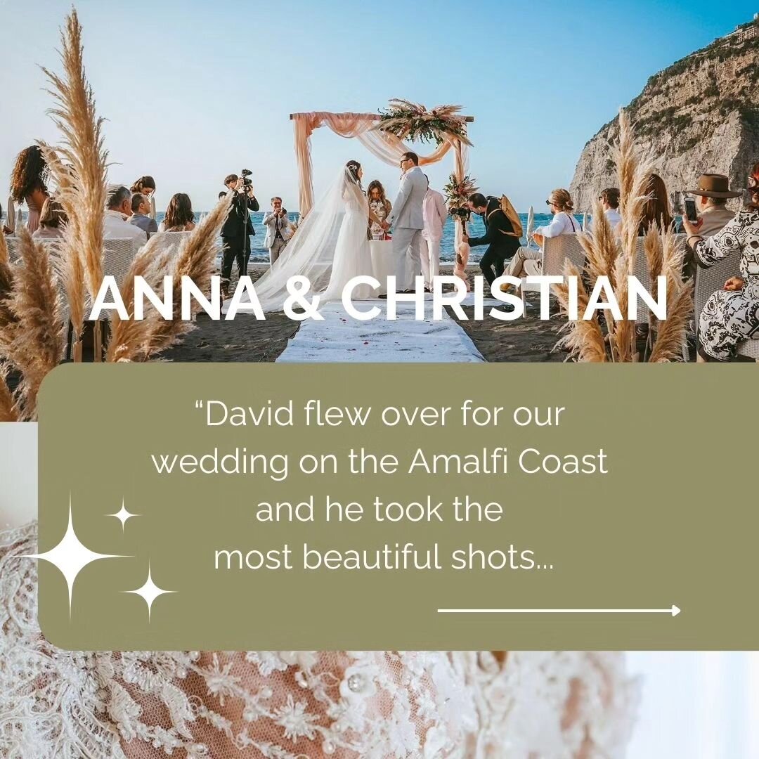 Comment &quot;Beach please&quot; if you want to be married on or attend a beach wedding! ⛱️

A wonderful glowing review from the gorgeous duo @nanybeth3 &amp; Christian! Thank you both so much ⭐️⭐️⭐️⭐️⭐️

You can find the other kind words couples hav