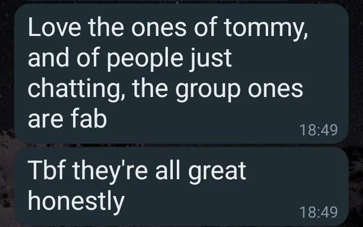 kind words testimonials and positive reviews and screenshots left for buckinghamshire wedding photographer david lefebvre