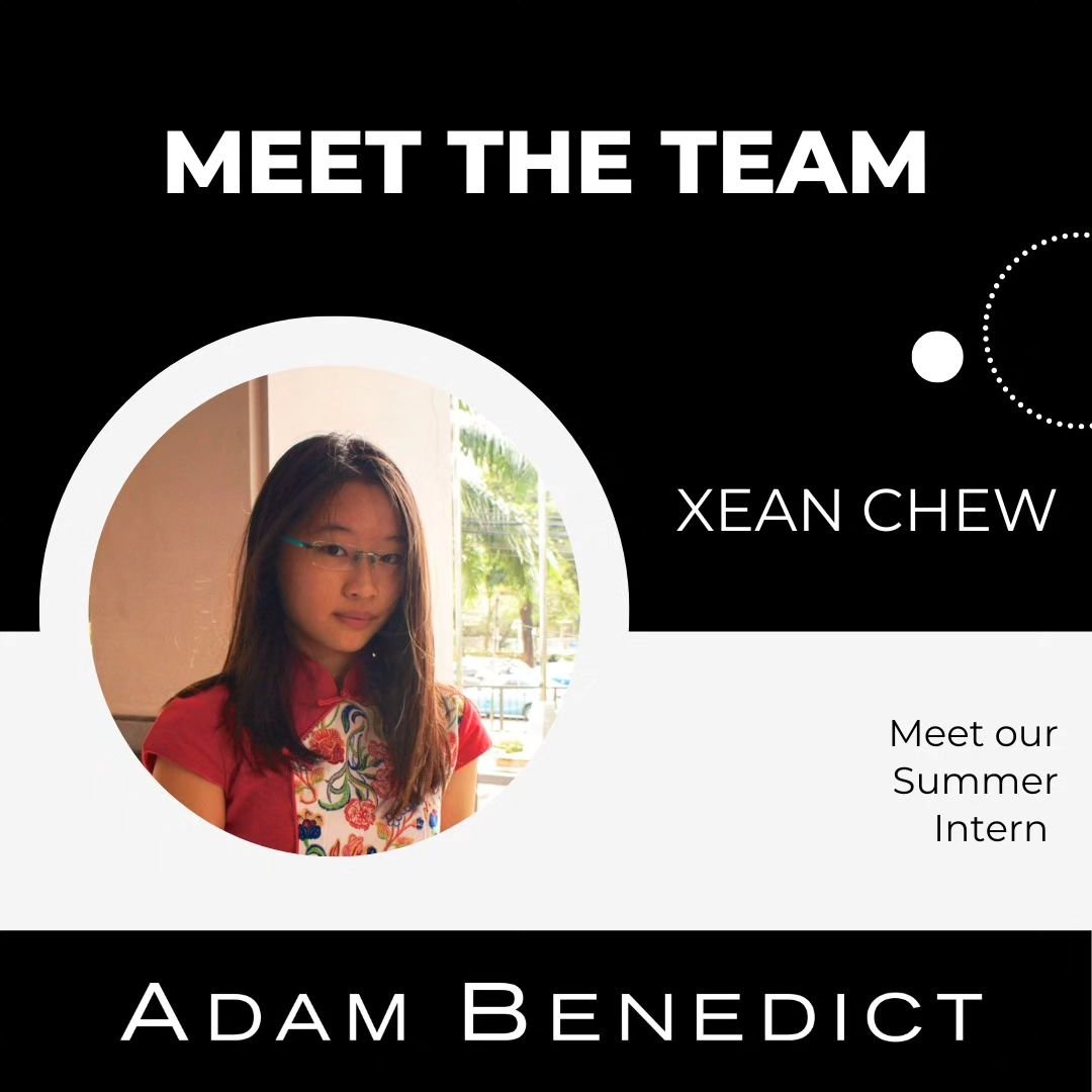 Meet another of our fantastic Summer Interns 🙌 Xean Chew 👋 

&ldquo;Throughout my internship, Adam&rsquo;s expertise, dedication, and genuine commitment to nurturing young talent fostered an environment where I felt encouraged and supported to expl