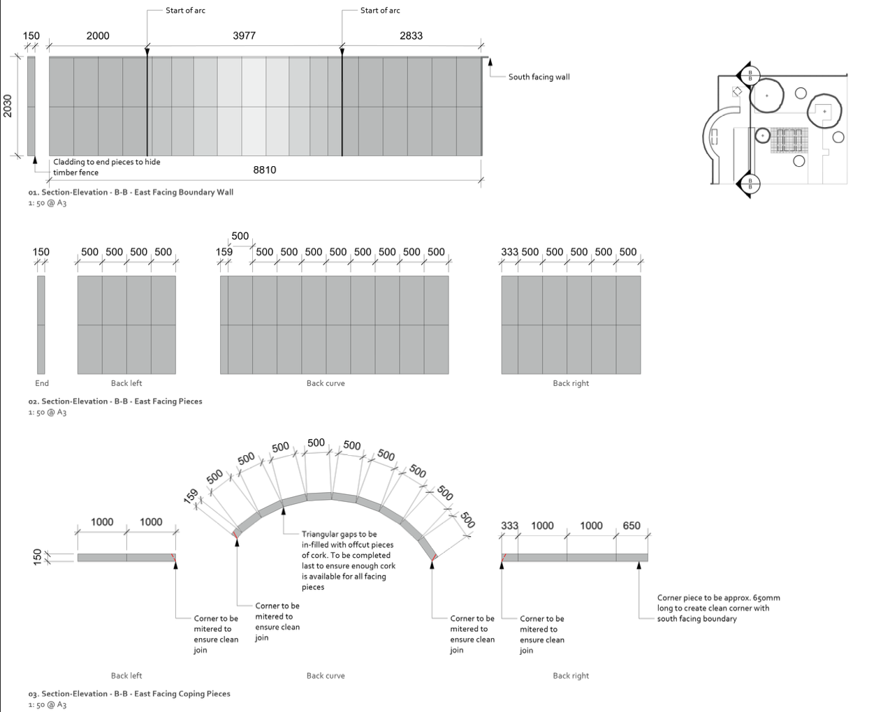 Pike Studio Technical drawing for landscape design