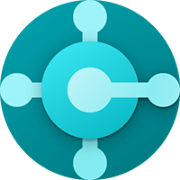 Illustration of a central circle connected to four outer circles, representing a network or connection concept.
