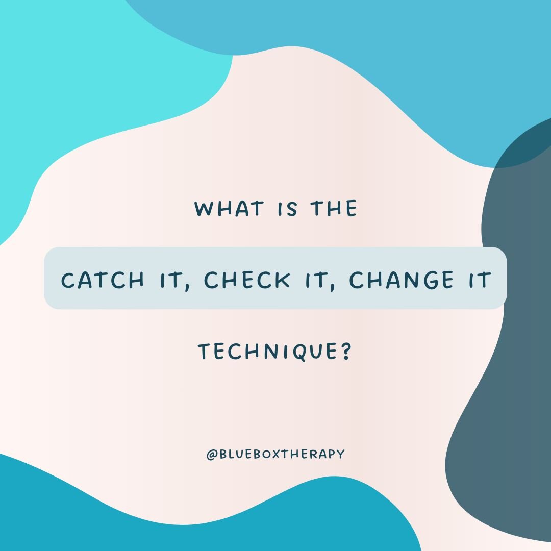 ✨Catch it, Check it, Change it: A powerful tool for reframing negative thoughts 🧠✨

This CBT technique can be used to identify and challenge negative thoughts when they start creeping in. Check their validity and challenge their existence, asking wh