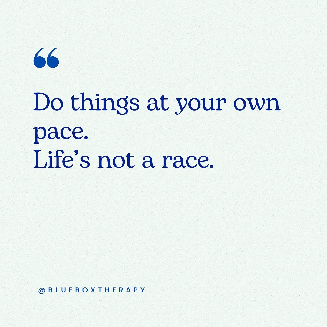✨Do things at your own pace. Life&rsquo;s not a race ✨

A phrase often easier said than done! Going at your own pace means honoring where you are and not feeling pressured by others&rsquo; timelines. Progress isn&rsquo;t a competition, and it&rsquo;s