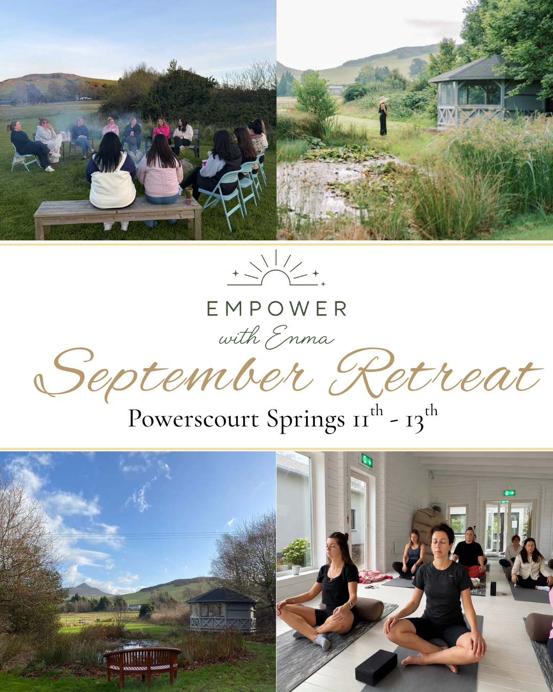 The September Rest &amp; Recharge Retreat