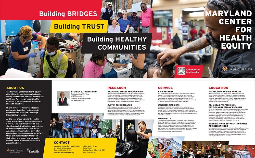 Brochure, 30" x 9"