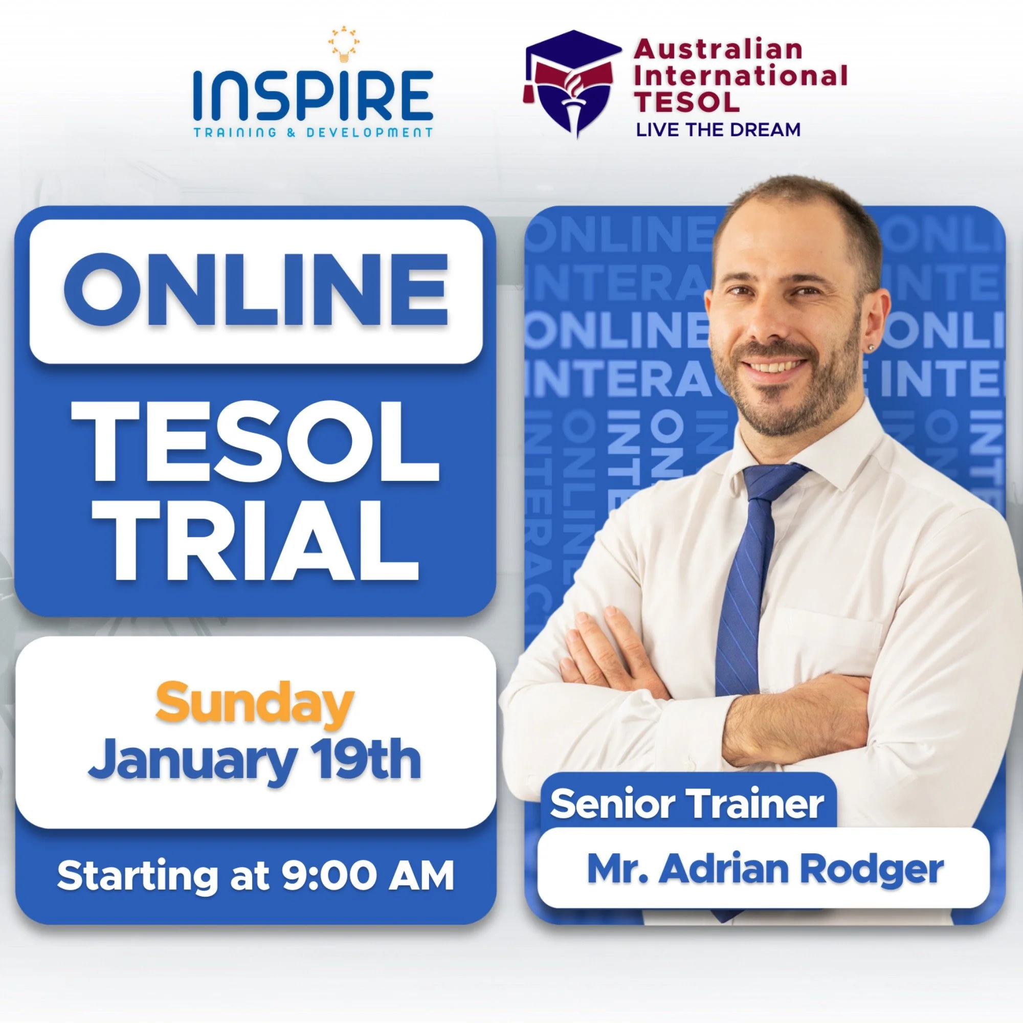 Online Interactive TESOL Trial