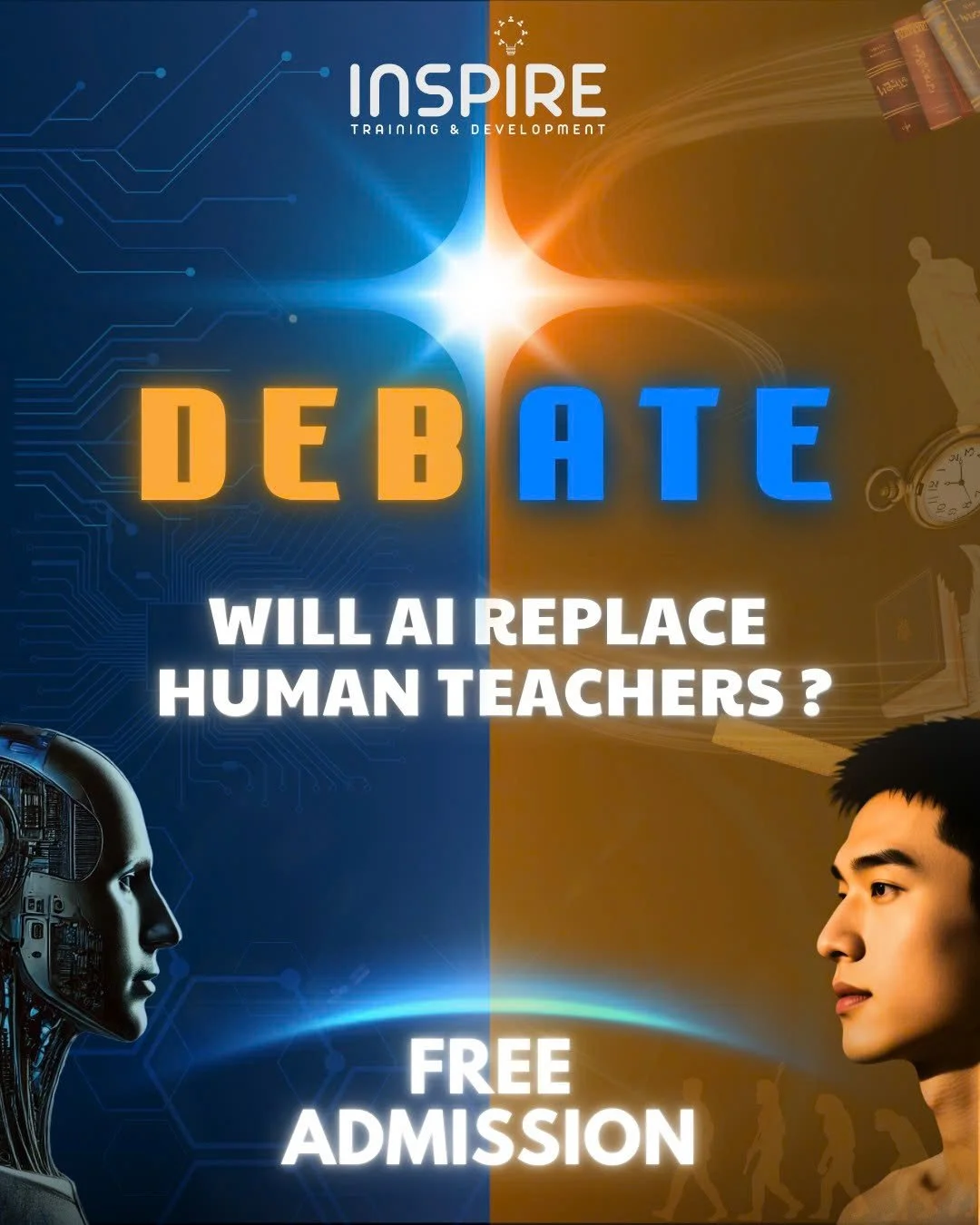 🎤 Talk Show – Debate: Will AI Replace Teachers?