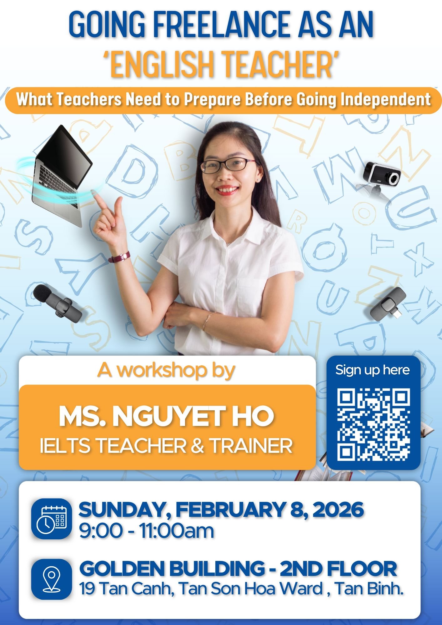 Free Workshop - Going Freelance as an English Teacher