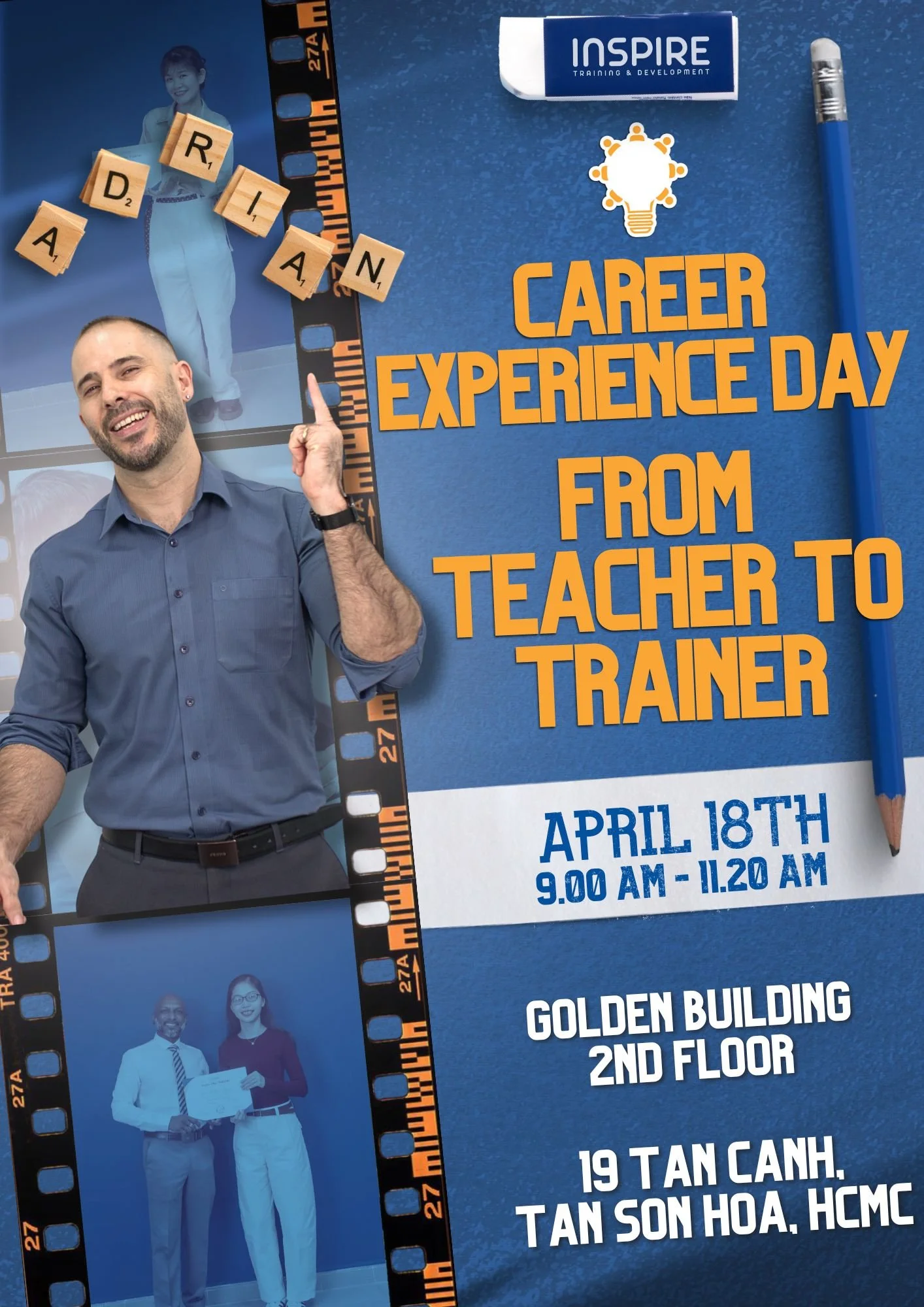 [Free Event] Inspire Career Pathway Series From Teacher to Trainer: Step Into the Next Level