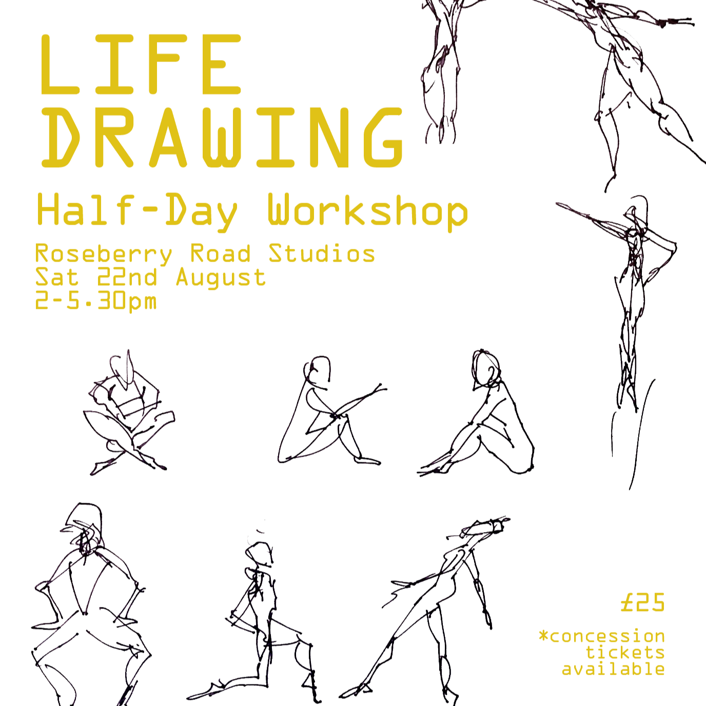 Life Drawing - Half Day
