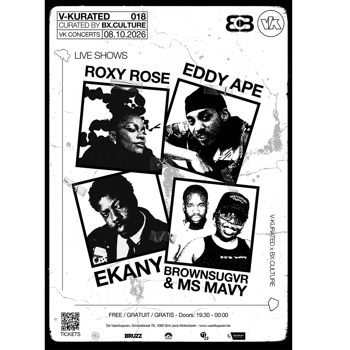 Poster: V-Kurated x BX.CULTURE 2026