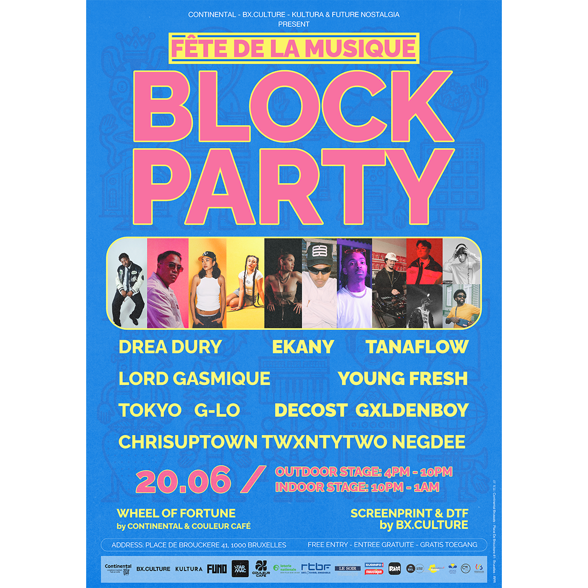 Poster: FDLM Block Party 2026