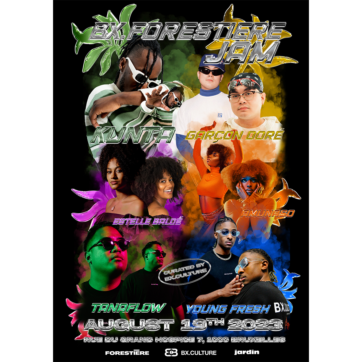 Poster: BX.FORESTIERE JAM