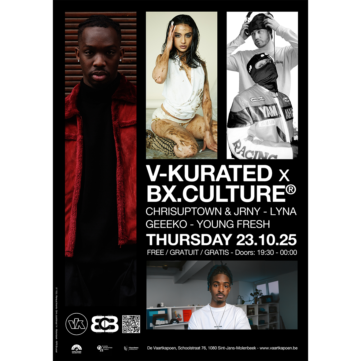 Poster: V-Kurated x BX.CULTURE 2025